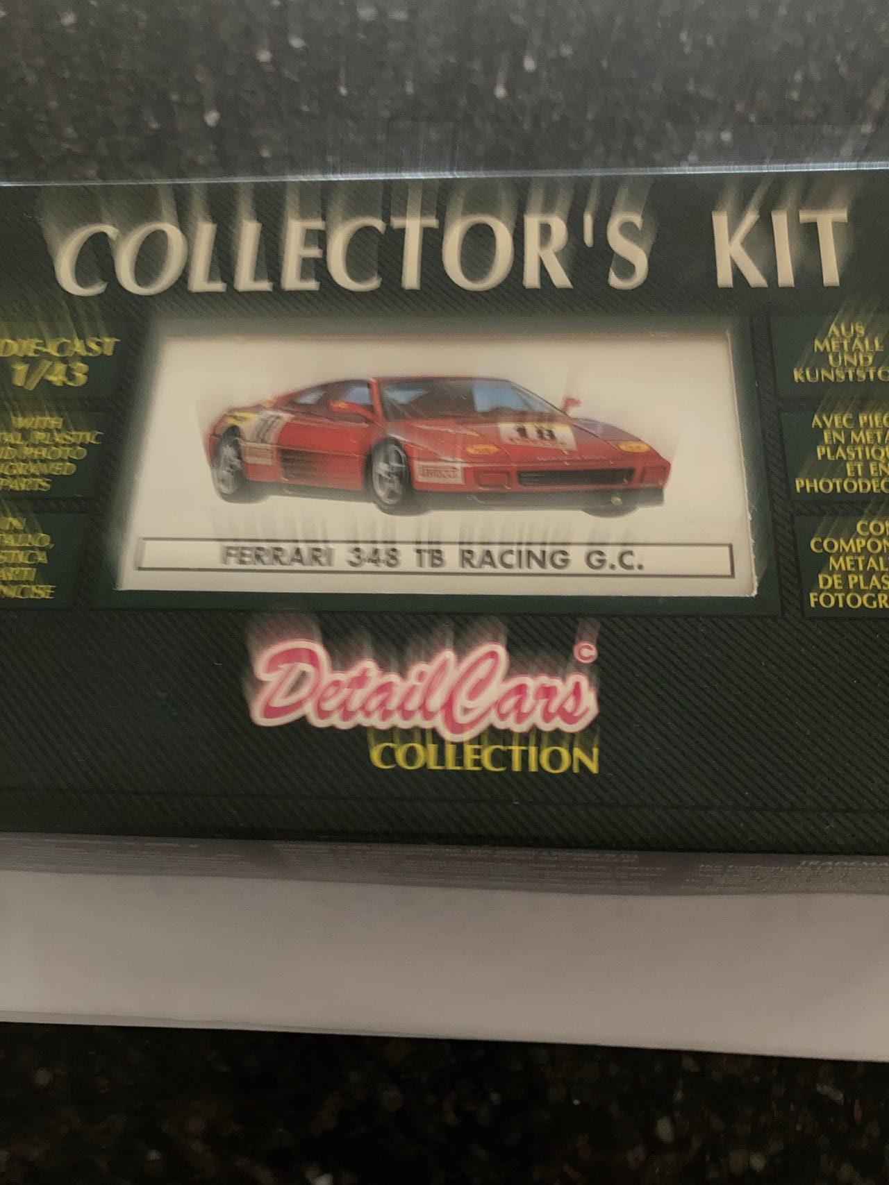 Detail Cars Collection Ferrari 348 TB Racing G.C. Collector's Kit ...