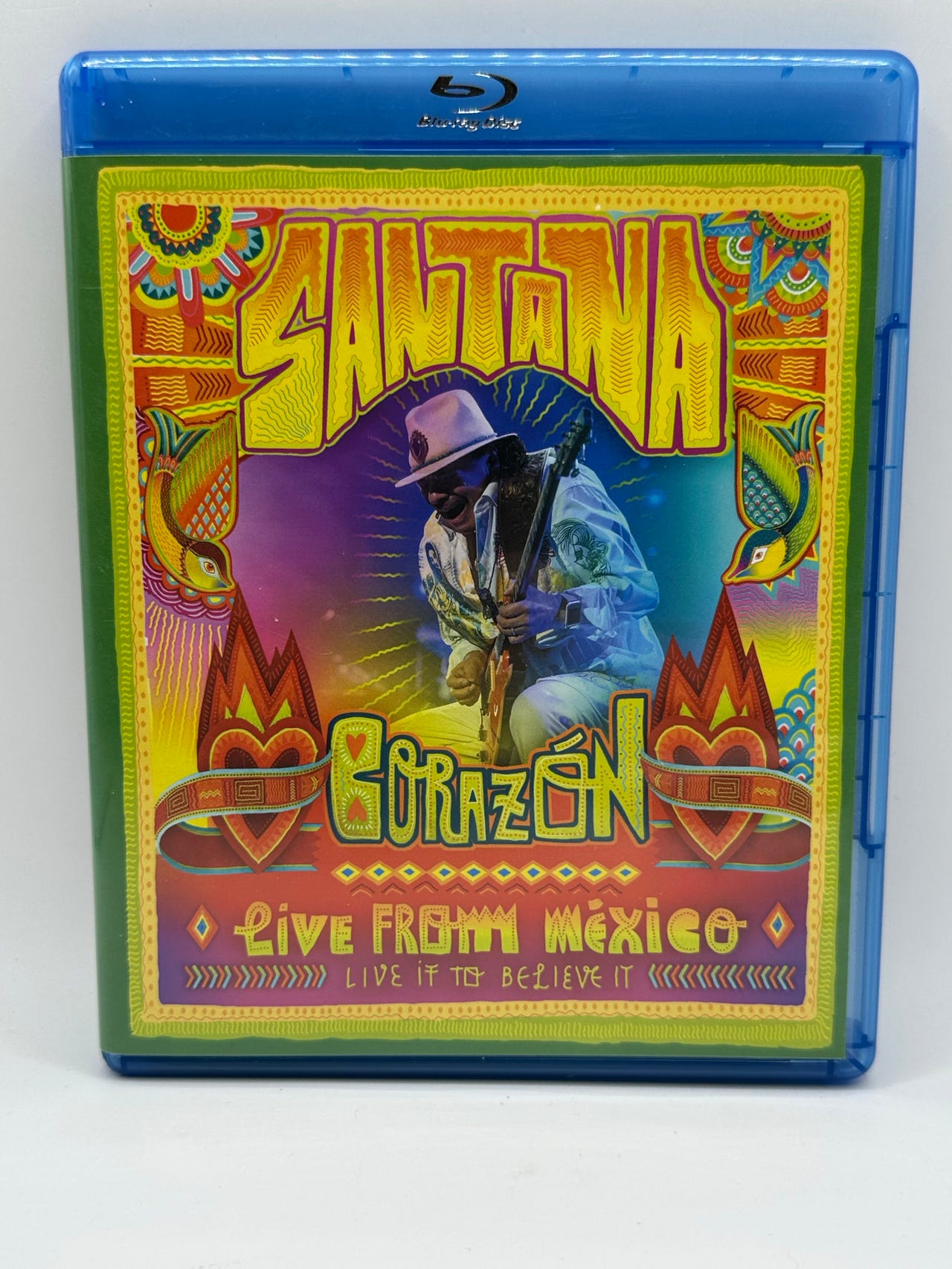 Santana Corazón Live From Mexico Blu-ray | FINN-torget