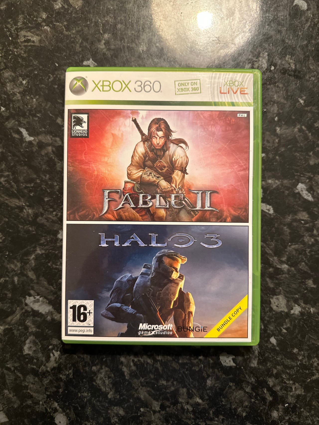 Le pack Xbox 360 Elite Fable II Halo 3