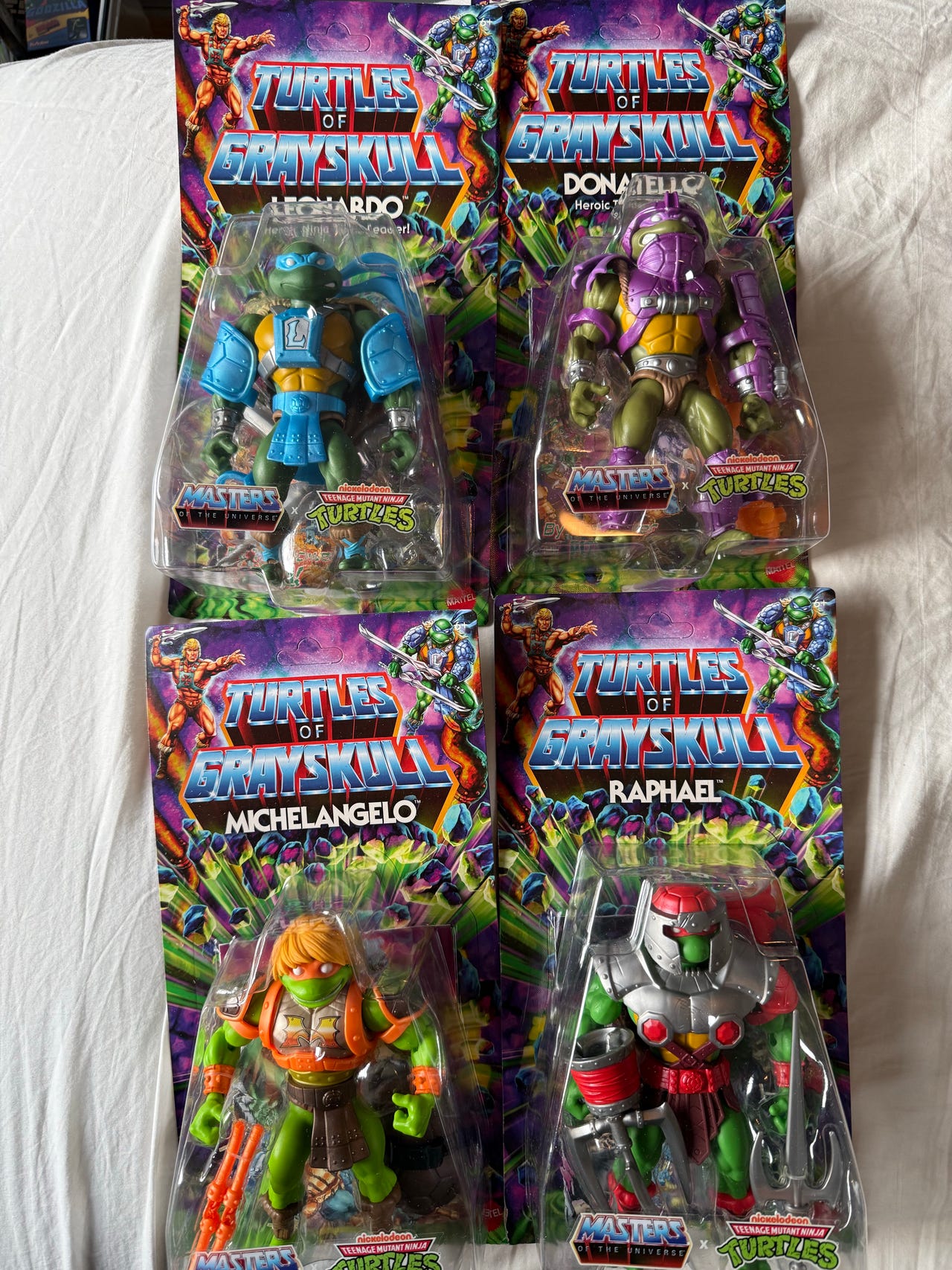 MATTEL TURTLES OF GRAYSKULL TMNT | FINN-torget