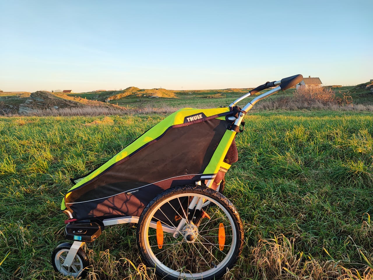 Thule Chariot Cheetah 2 for 2 barn sykkelvogn/barnevogn/ski/pulk | FINN ...