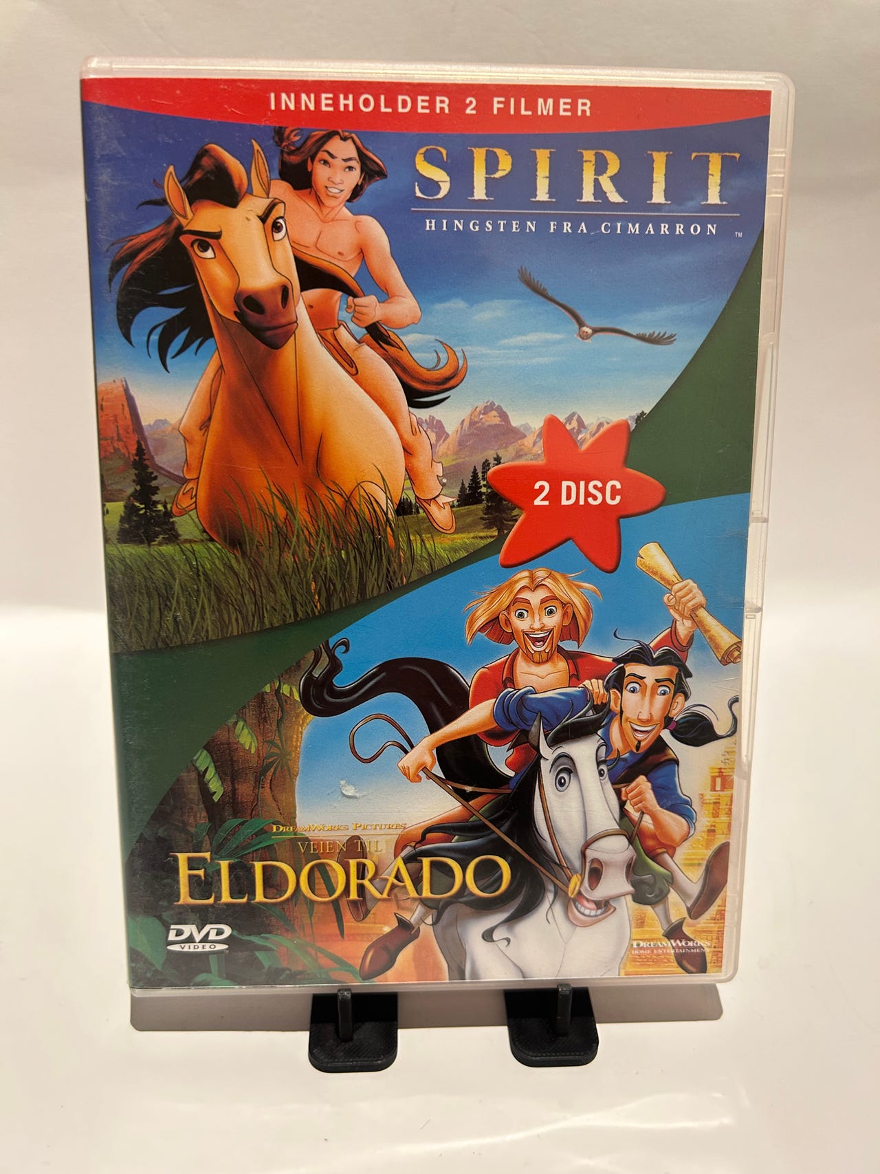 Spirit Ridende Fri og Veien til Eldorado DVD 2-disc sett | FINN-torget