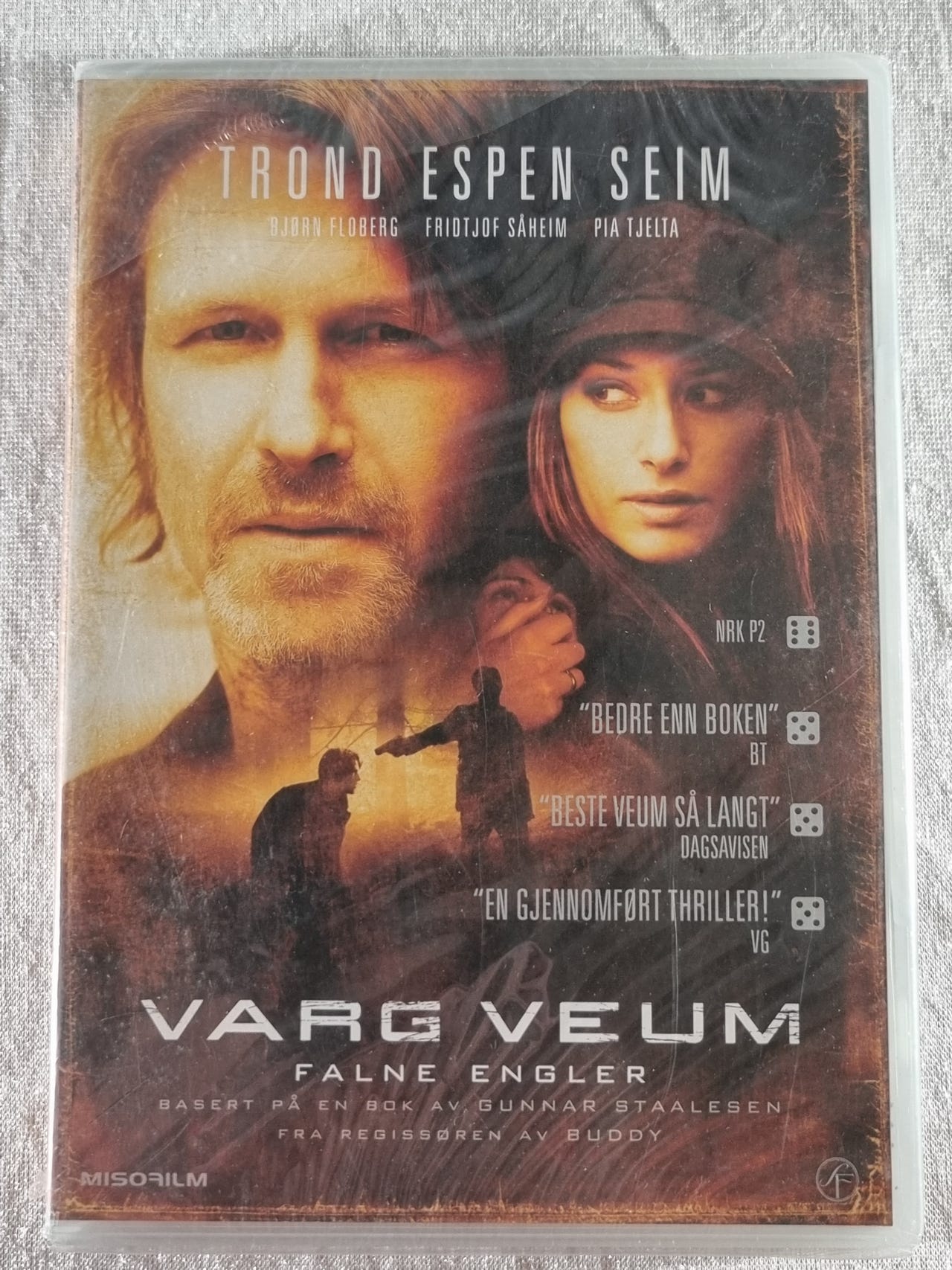Varg Veum Falne Engler DVD Ny Forseglet Norsk Tekst | FINN-torget
