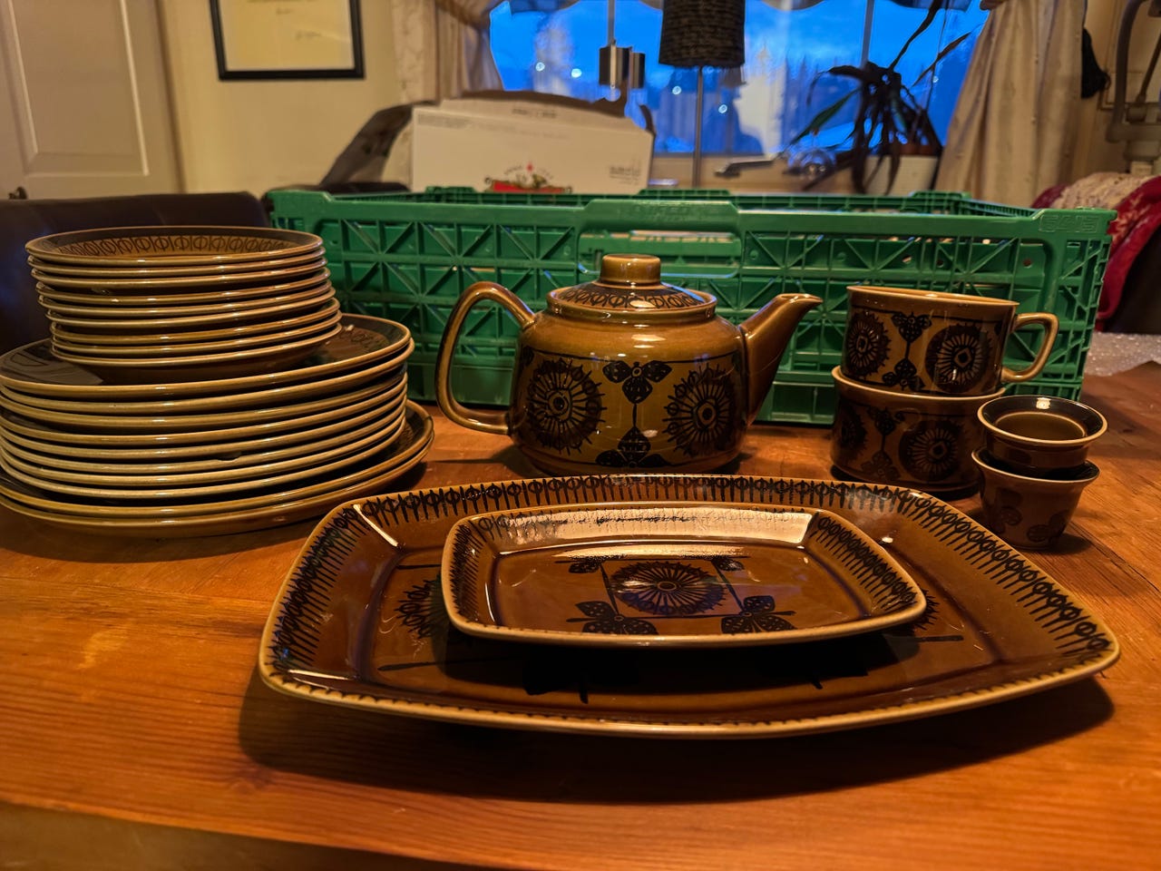 ponta　Stavangerflint Norway 4枚セット Sera Stavanger Flint | FINN-torget