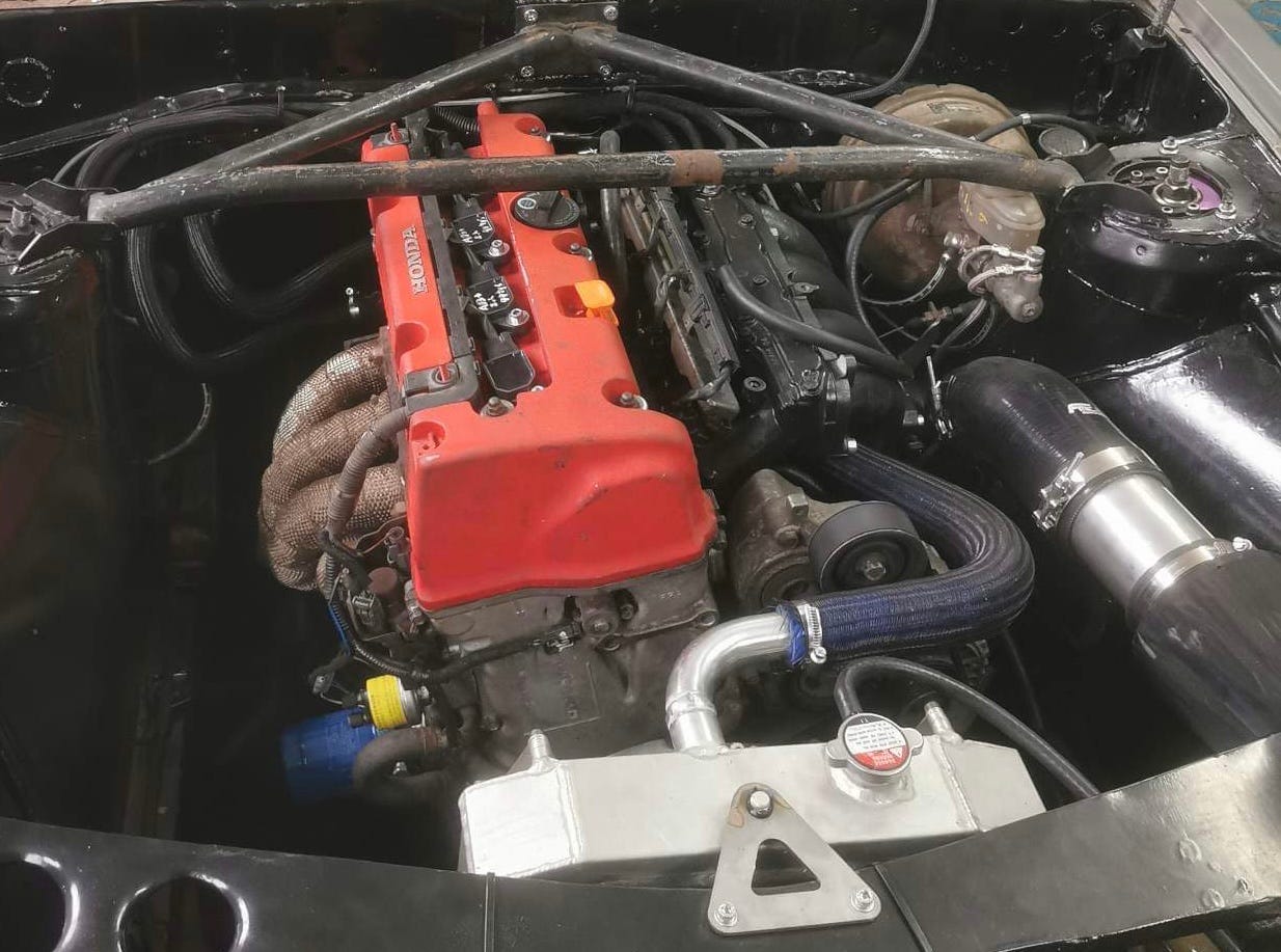 honda K24 RWD complete SWAP | FINN-torget