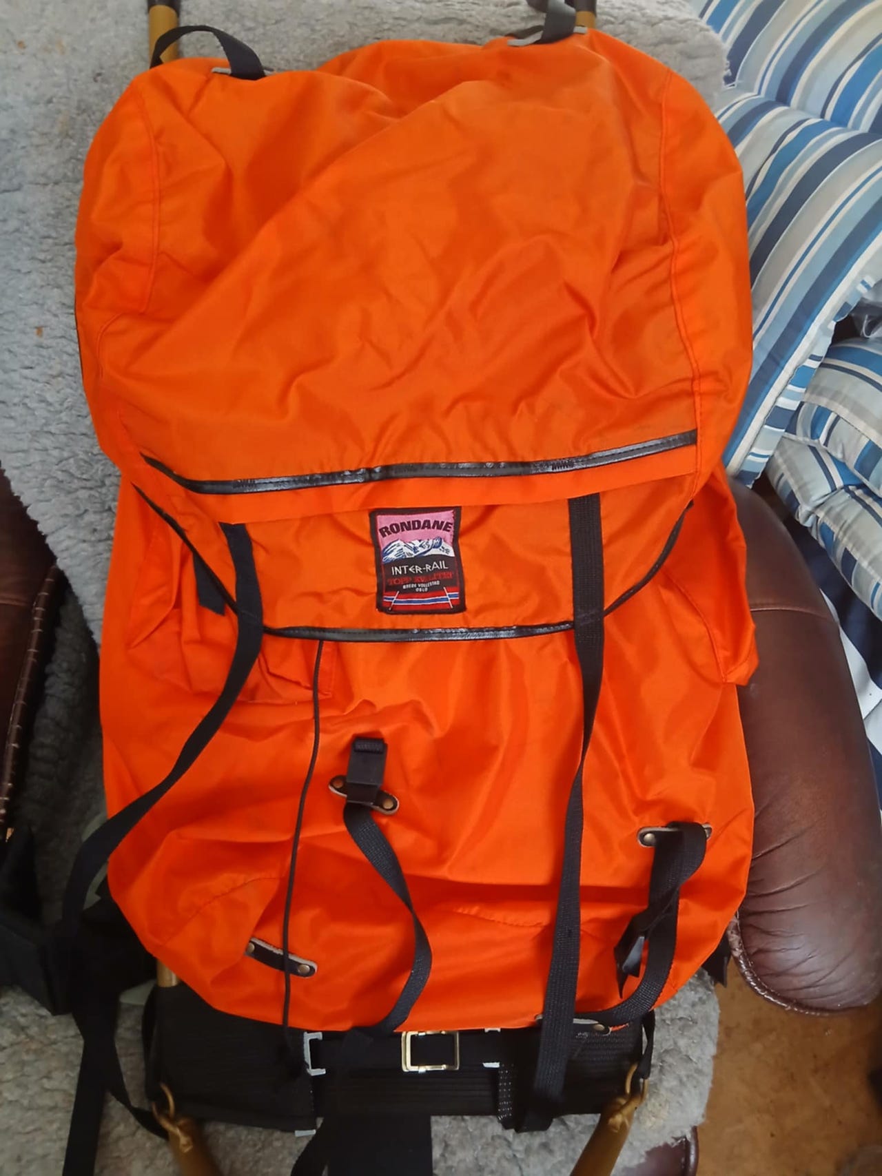 Vintage Rondane - Inter Rail - Brede Vollestad- tur sekk (80l) - selges ...