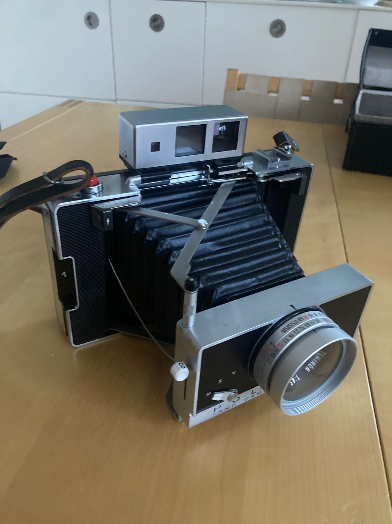 Polaroid Land Camera Model 180 - flott vintage polaroidkamera med ...