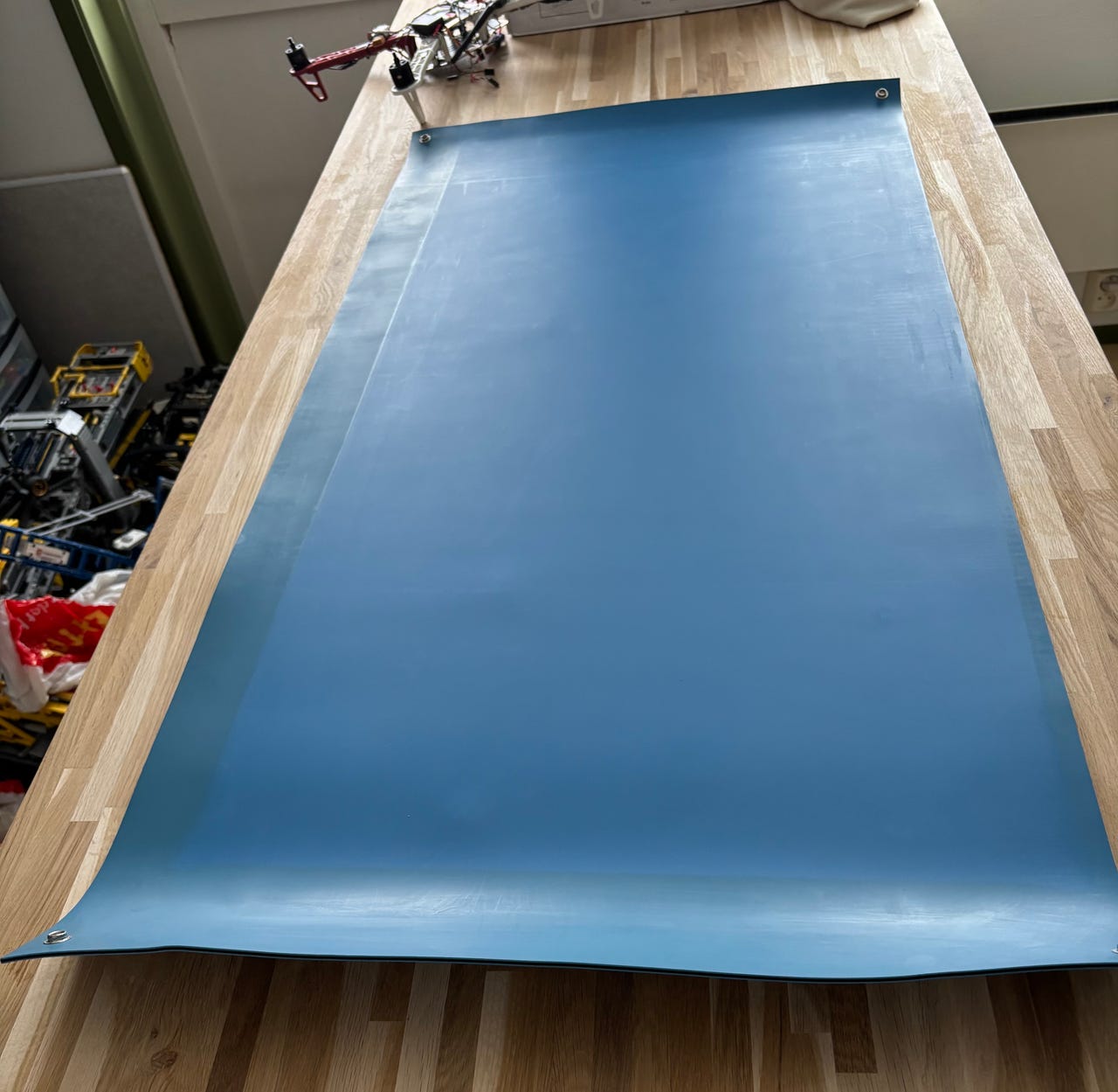 RS PRO Blue ESD-Safe Mat Floor, Bench, 1.2 m x 600 mm x 3.2 mm | FINN ...