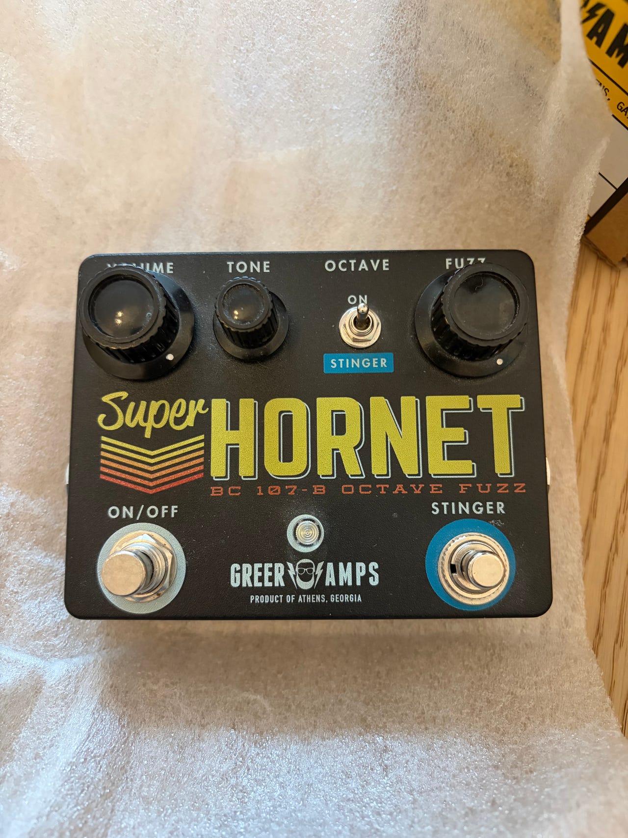 Greer Amps Super Hornet gitarpedal fuzz oktav | FINN-torget