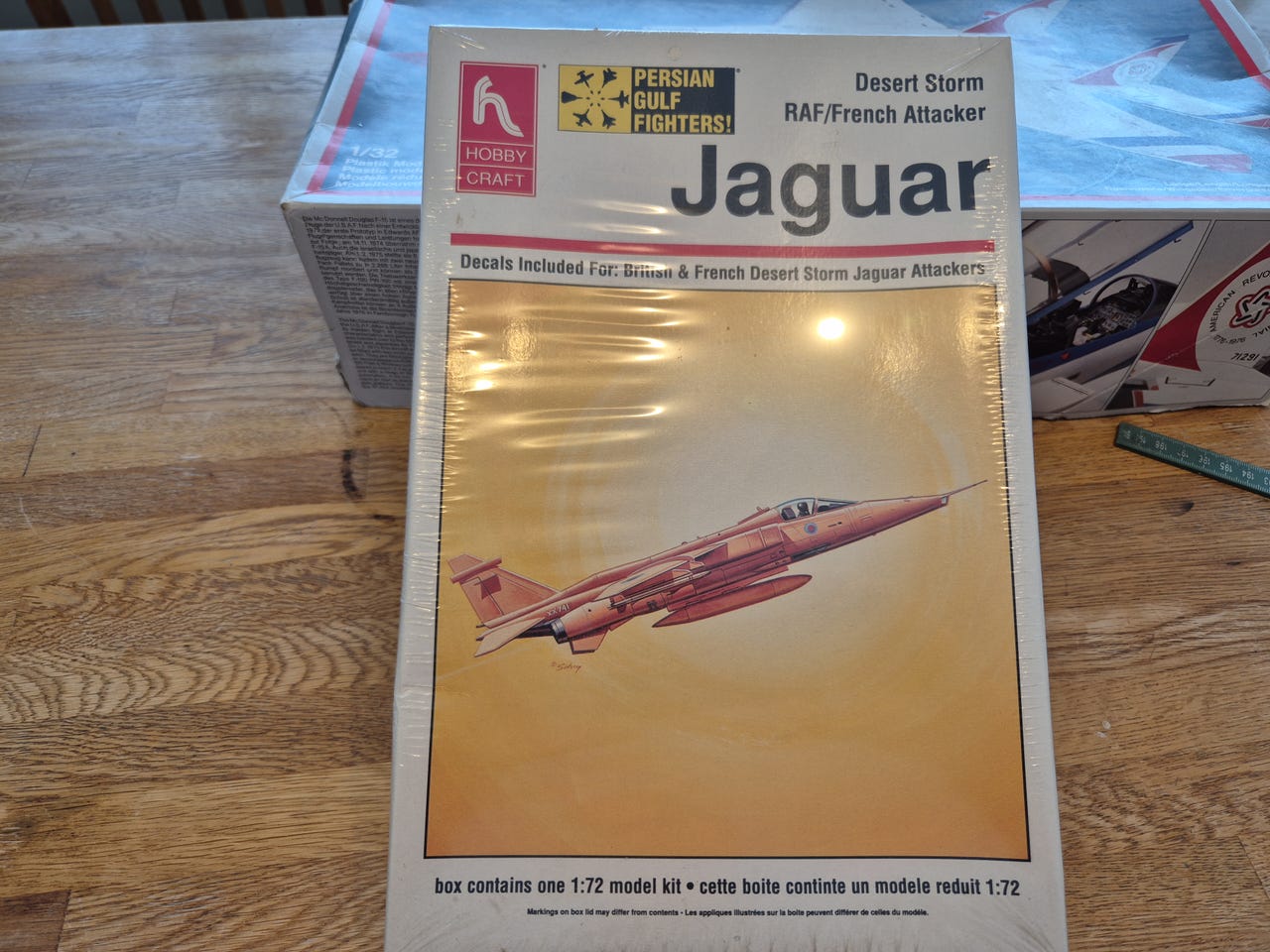 Heller Jaguar RAF/French Desert Storm Attacker plastbyggesett 1:72
