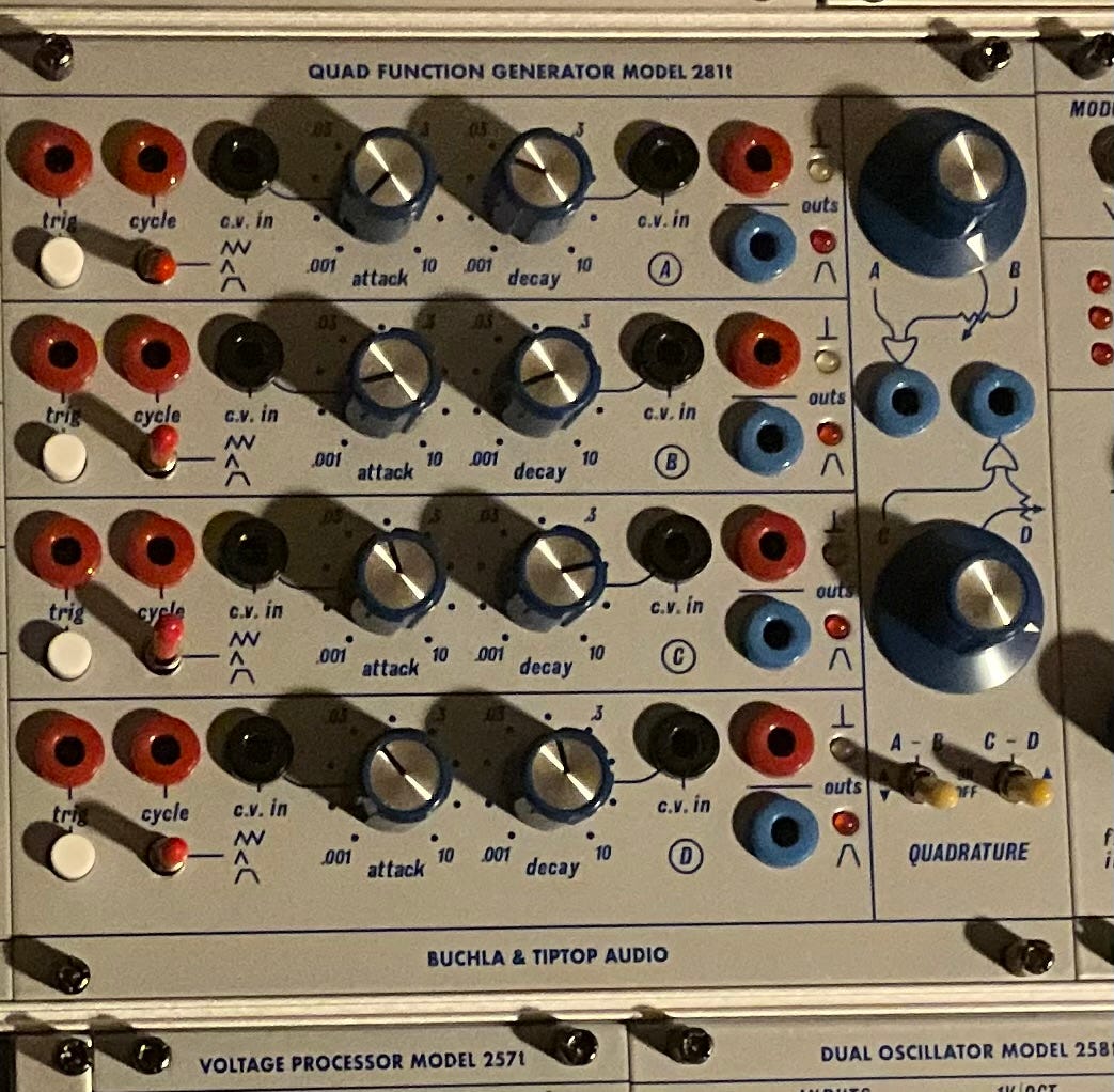 Tiptop Buchla 281t - Quad Function Generator | FINN-torget