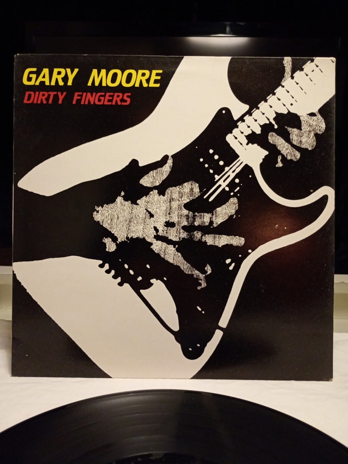 Gary Moore – Dirty Fingers (Jet Records, VG+ / EX) | FINN-torget