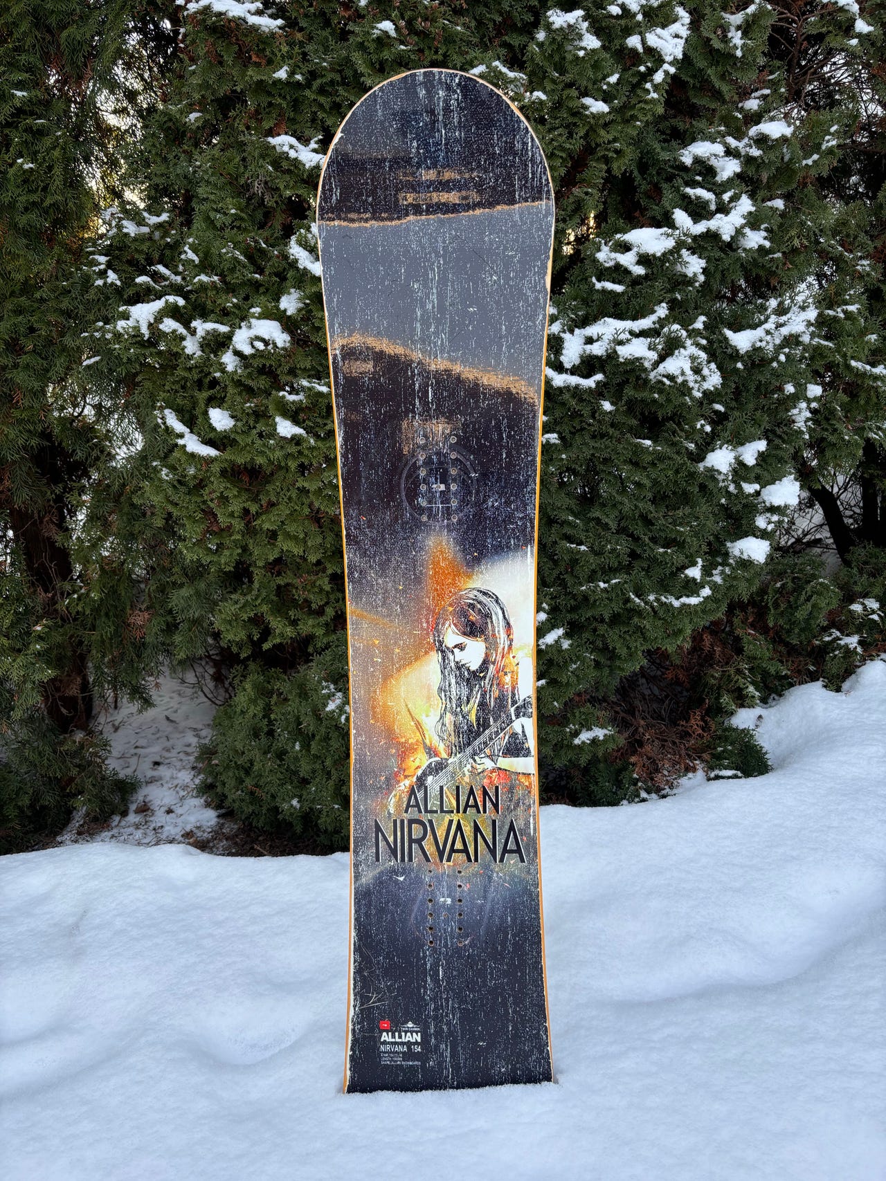 Allian Nirvana snowboard 154, Twin camber | FINN-torget