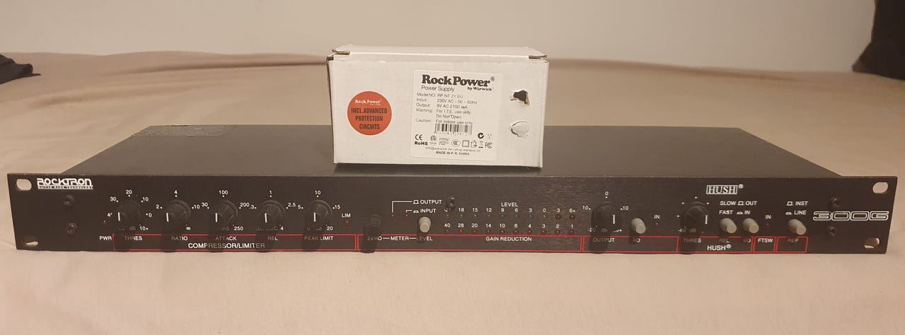 Rocktron 300G Compressor Limiter (w Hush) | FINN-torget