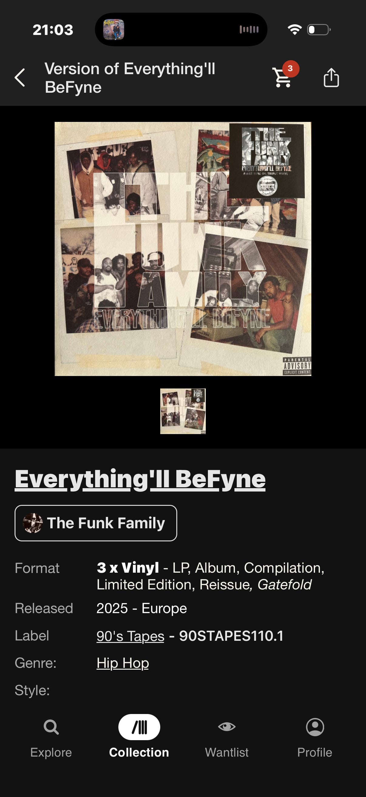 The Funk Family - Everything'll BeFyne vinyl | FINN-torget