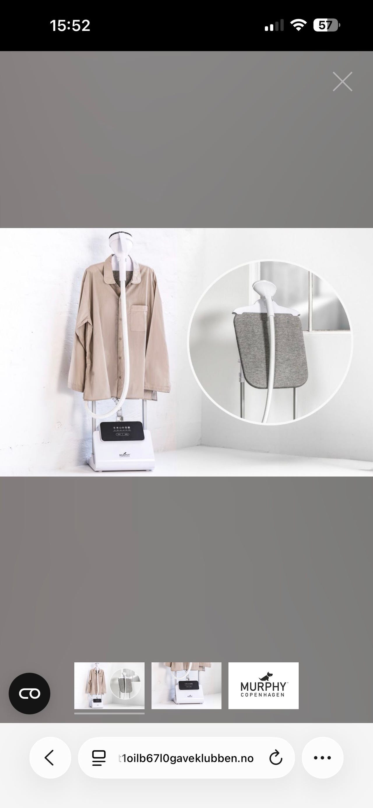 美品　NEIGHBORHOOD MURPHY/W-PT Murphy Copenhagen Steamer m/ strykebrett | FINN-torget