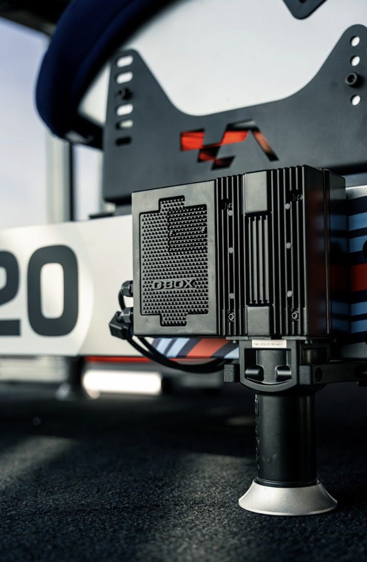 D-BOX Gen 5 4250i Motion System - Ultimate sim racing-opplevelse | Helt ...