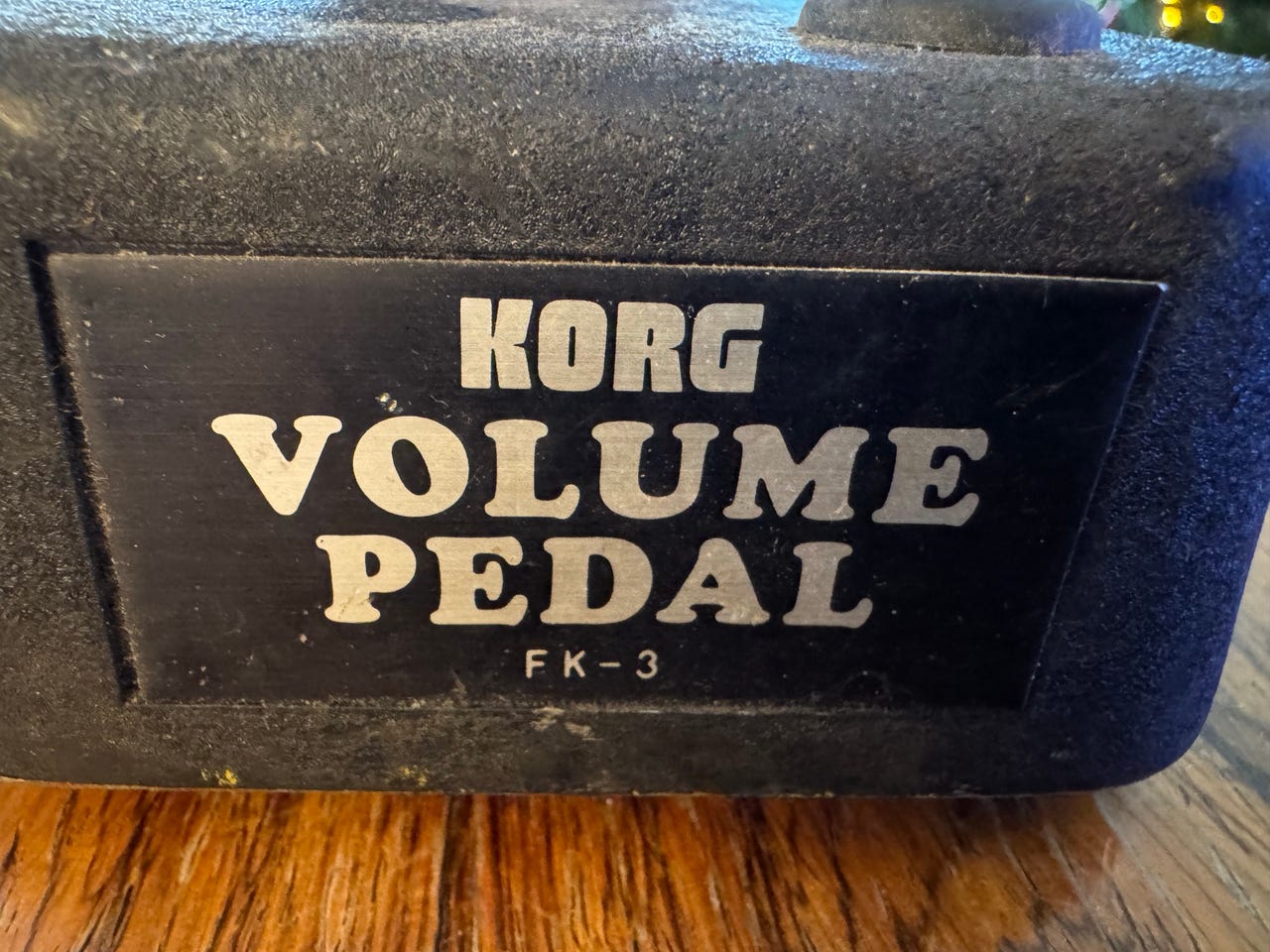 Korg FK-3 Volume Pedal gitarpedal svart | FINN-torget
