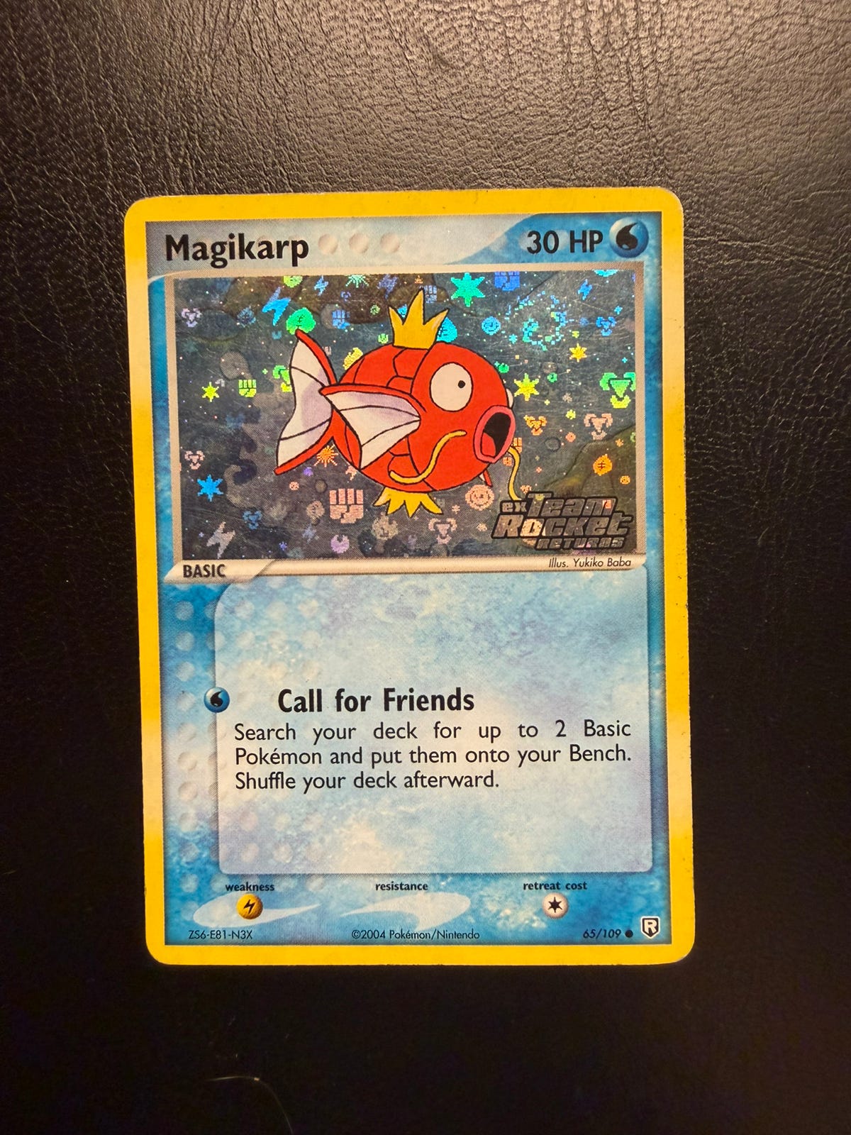 Magikarp 65/109 Reverse Holo - ex team rocket returns | FINN-torget