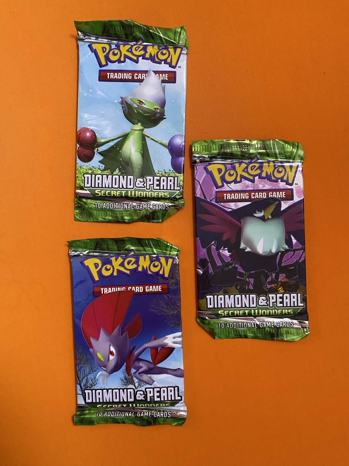 UPNET Pokmon ''Diamond & Pearl Secret Wonders boosterpack'' Selges |  FINN-torget
