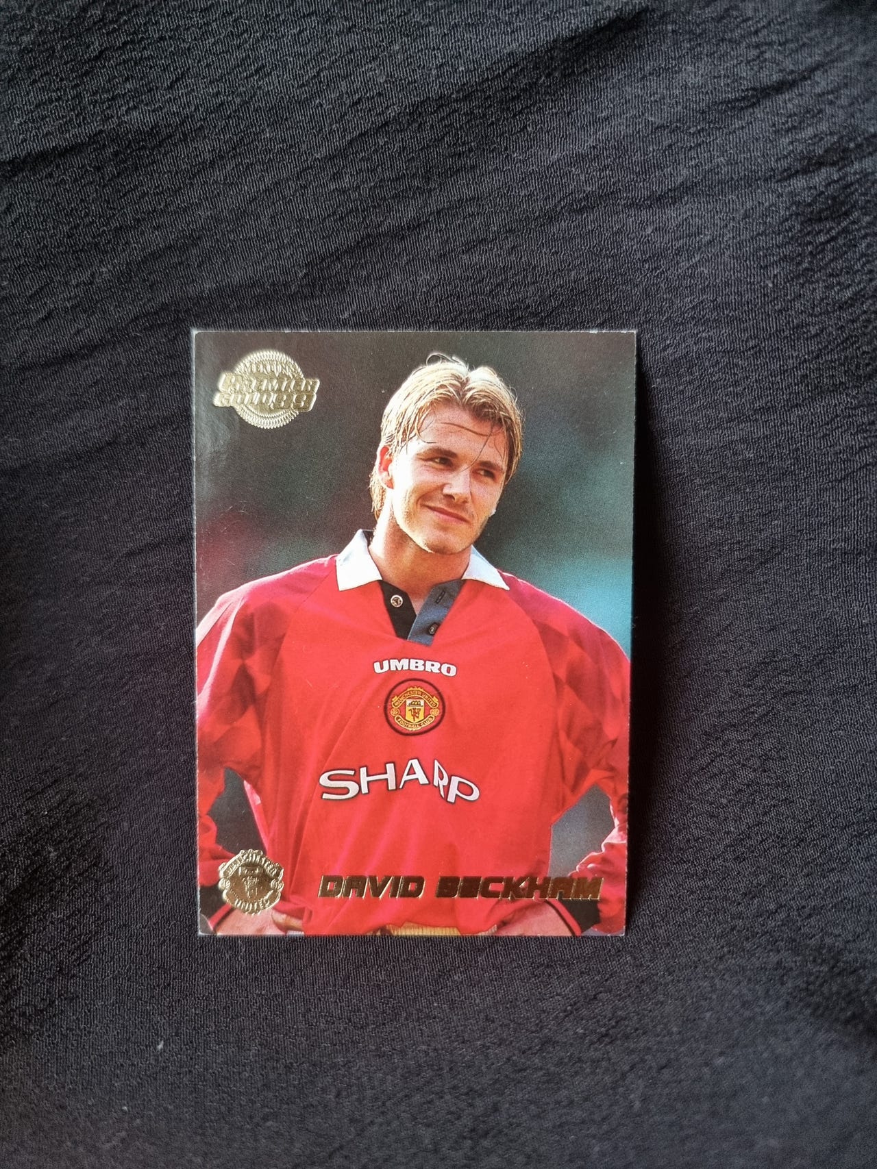 David Beckham – Merlin Premier Gold 99 fotballkort | FINN-torget