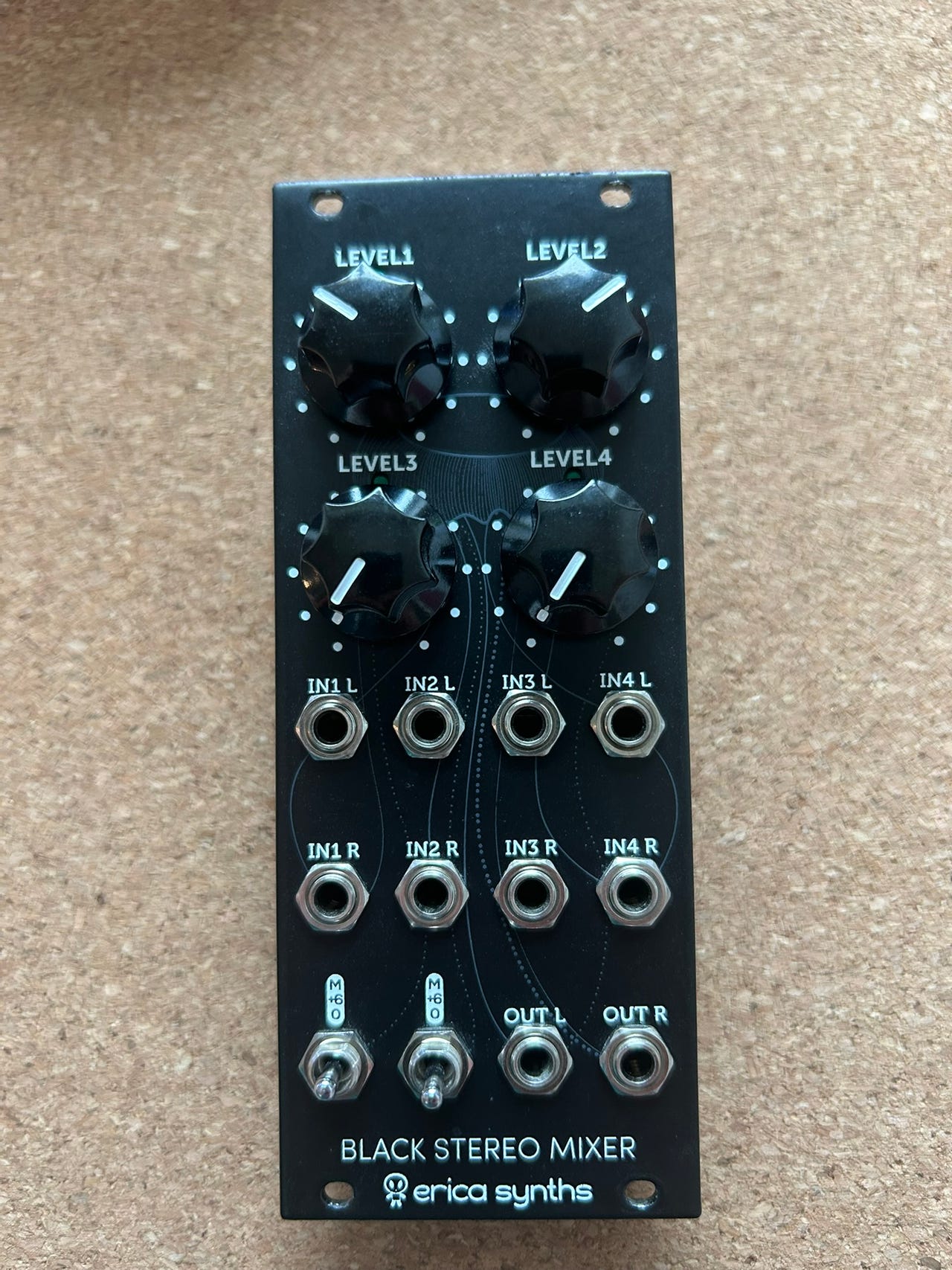 Erica Synths Black Stereo Mixer | FINN-torget