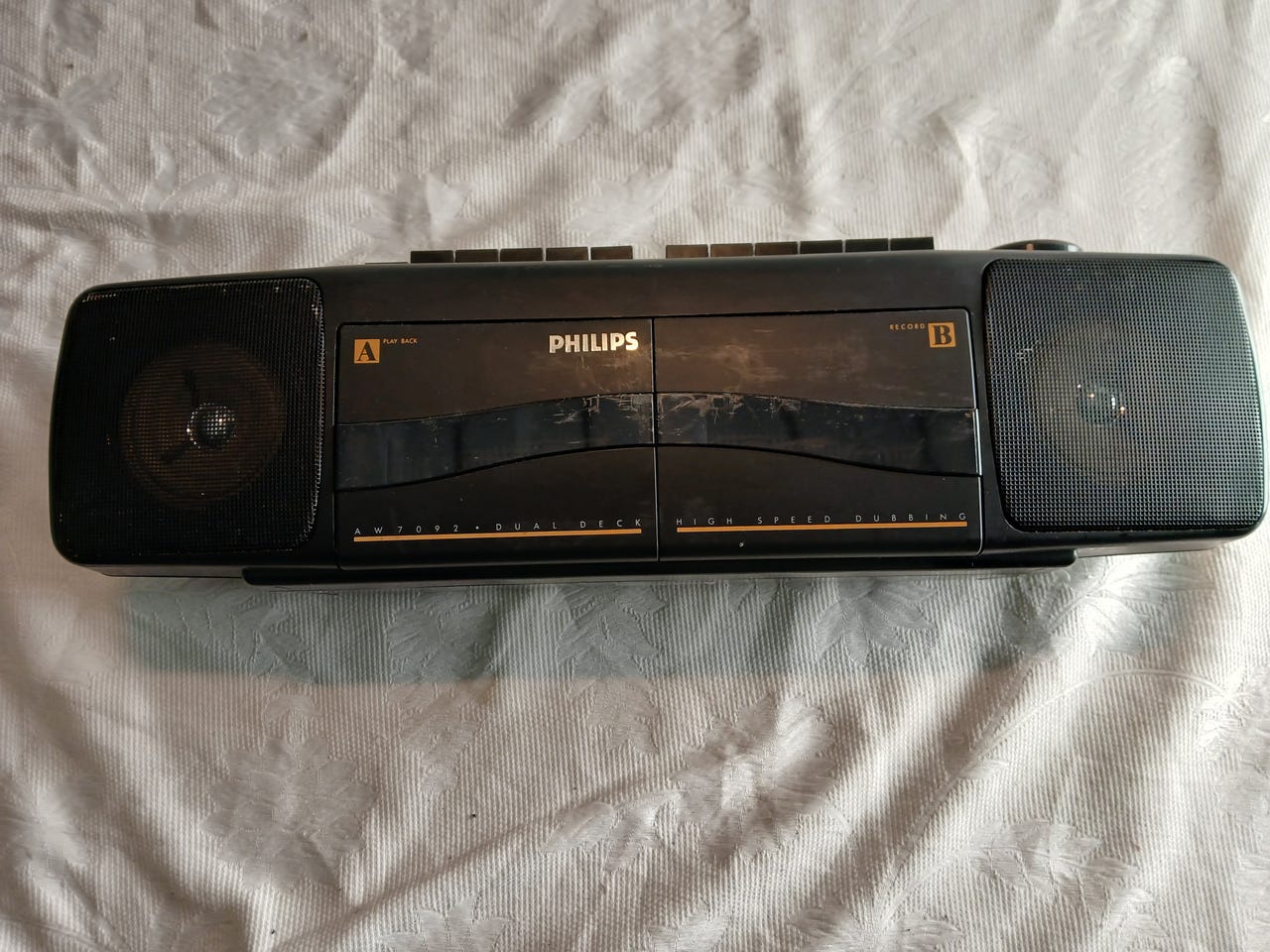 Philips AW 7092 Vintage Dual Cassette Radio – Moving Sound Series ...