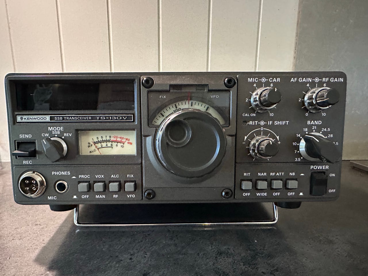 Kenwood TS-130v, Kenwood TS-130 antenne tuner og Ci-110 pa trinn