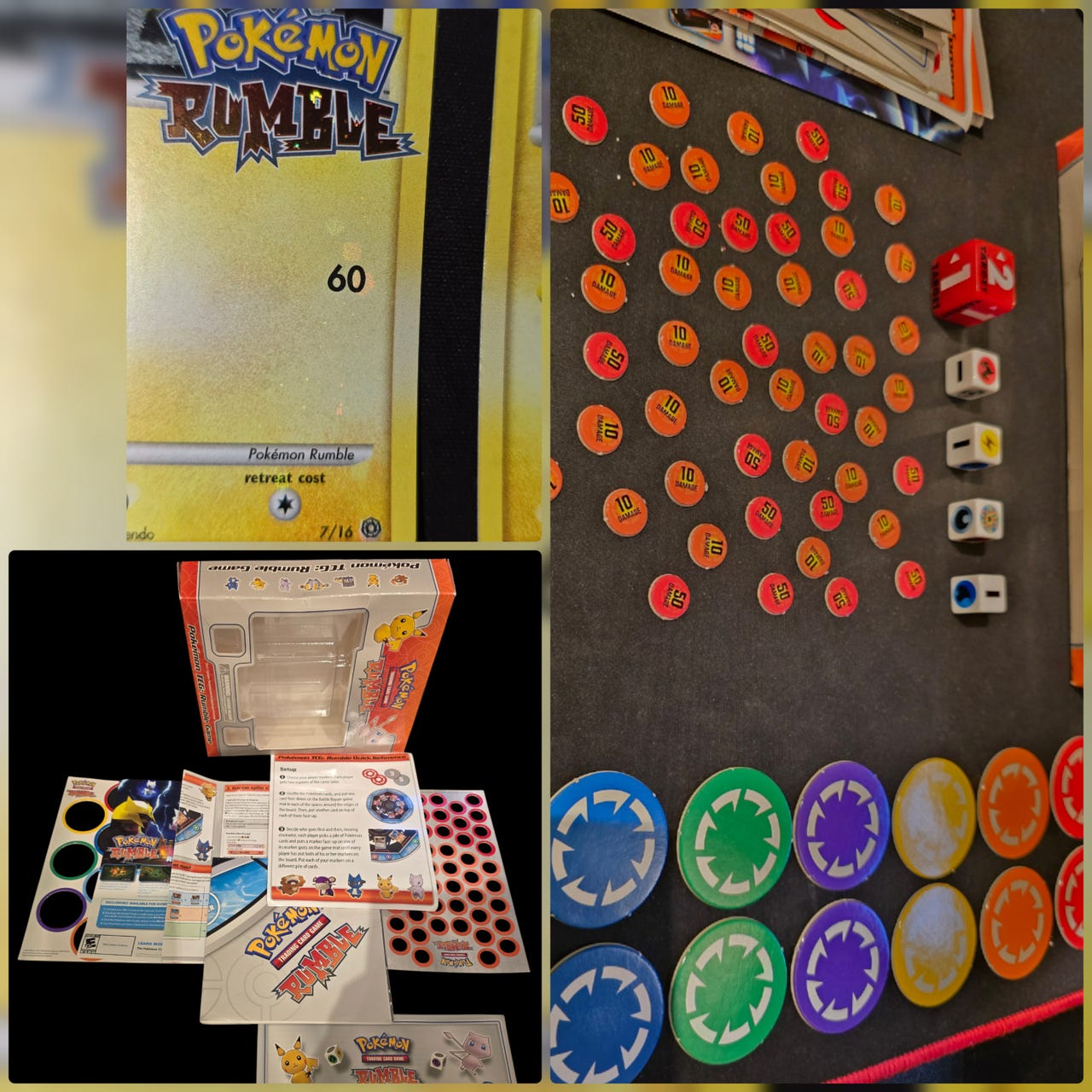 Komplett Pokémon Rumble (2009) Norsk Utgave – Meget sjelden m/ Holo ...