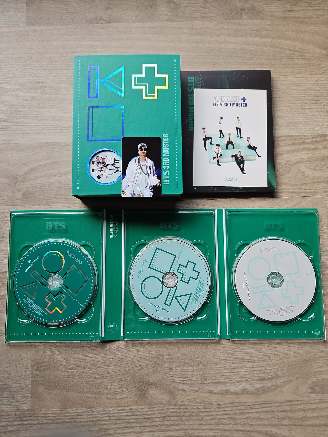 BTS 3rd Muster Army.Zip DVD m Jimin fotokort | FINN-torget