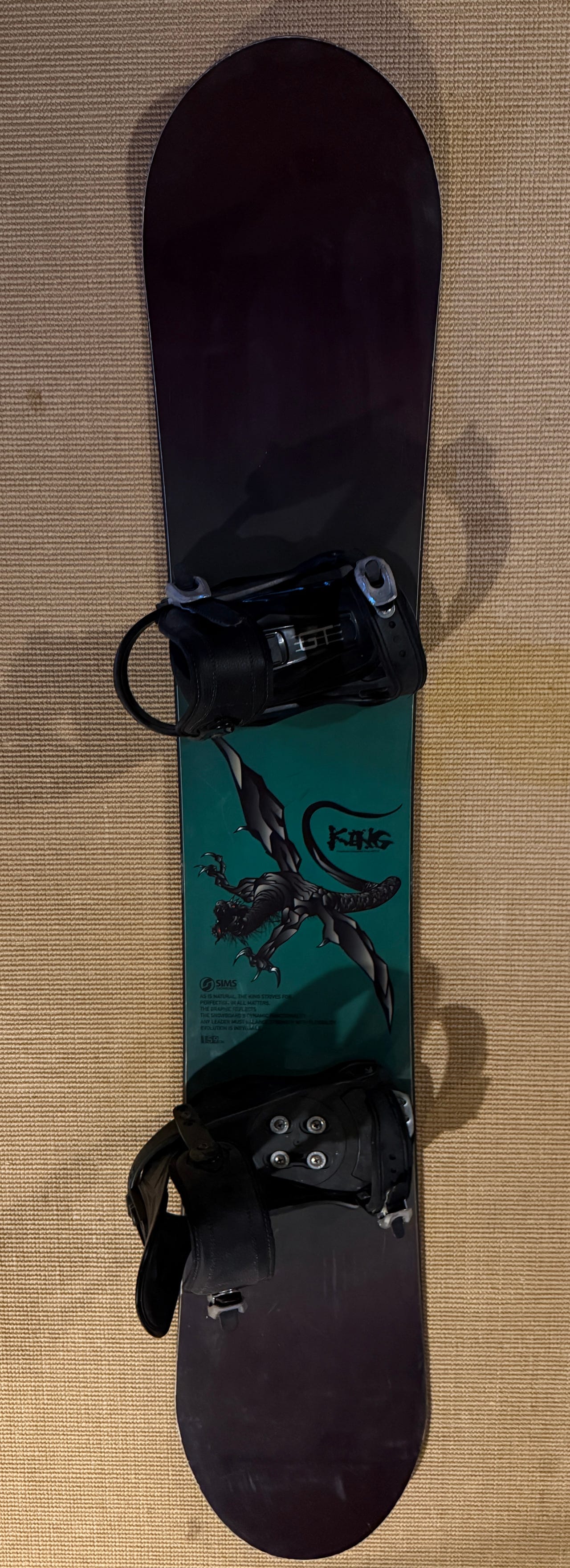 Sims King snowboard 159 cm grønn | FINN-torget