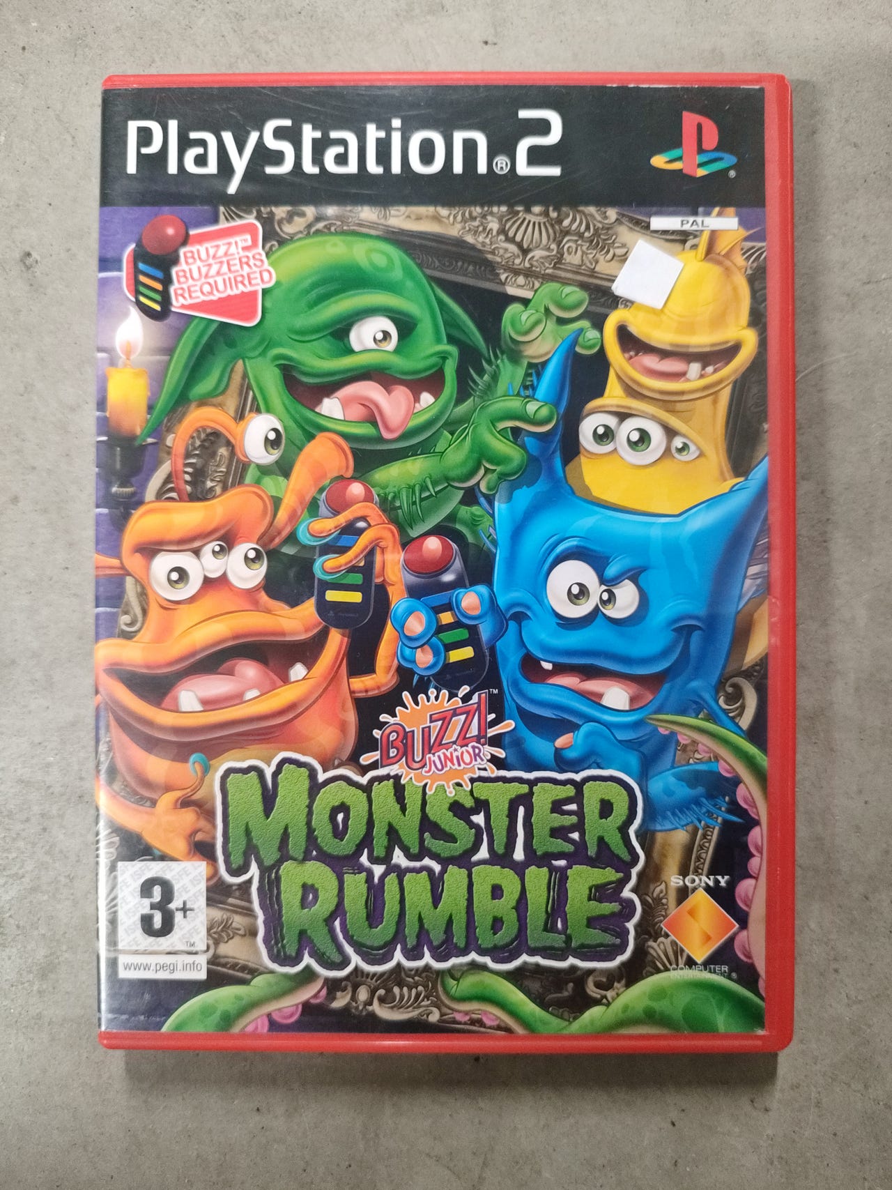 Buzz Junior Monster Rumble Playstation 2 | FINN-torget