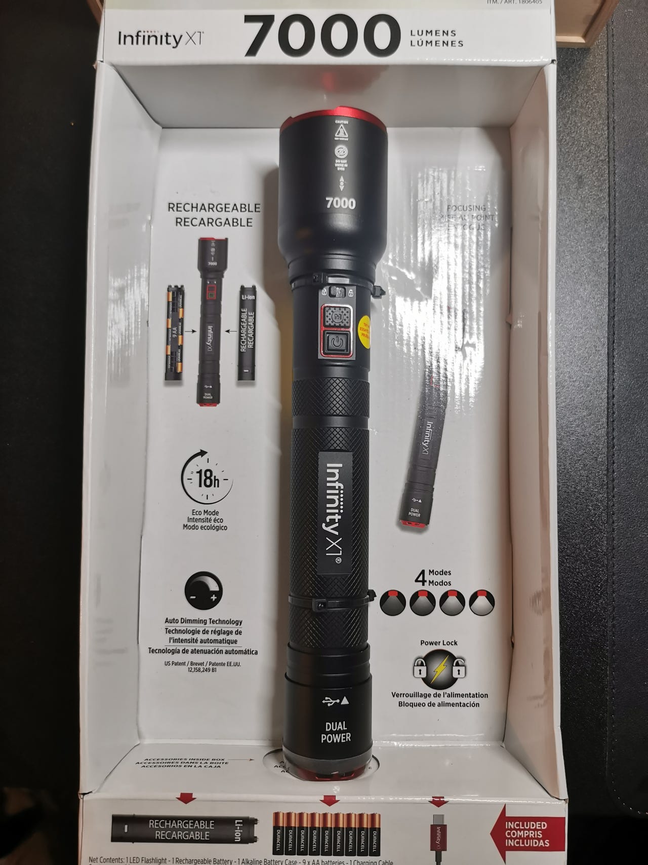 INFINITY X1 Flashlight 7000 lumens | FINN-torget
