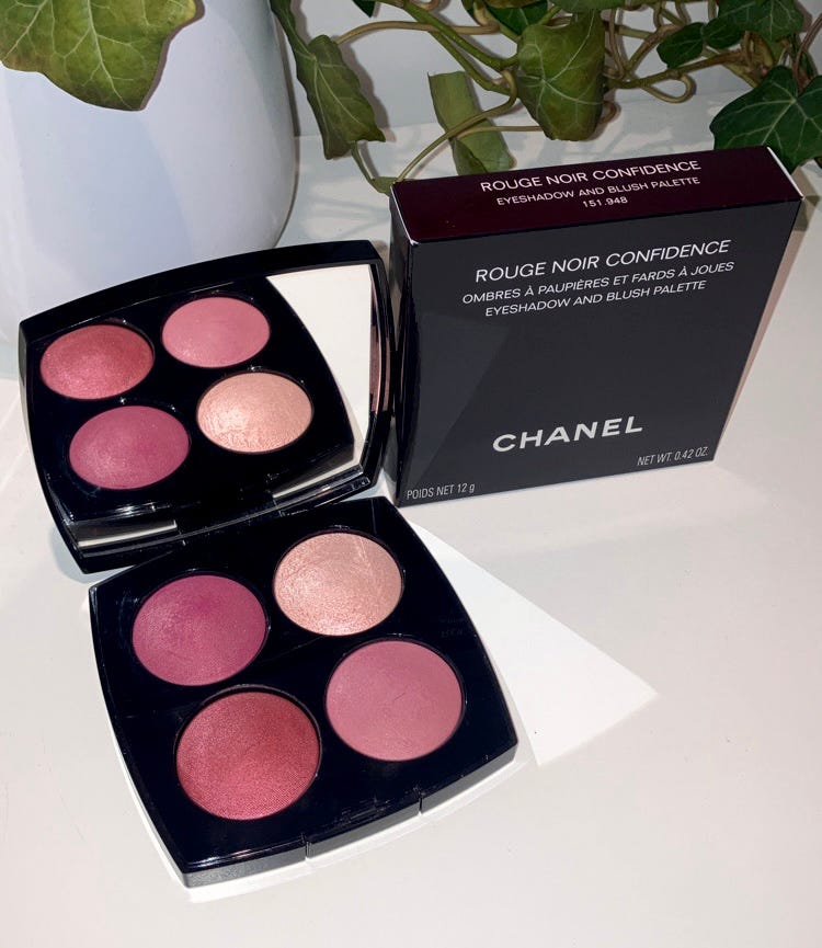 CHANEL Rouge Noir Confidence Eyeshadow & Blush Palette, Limited