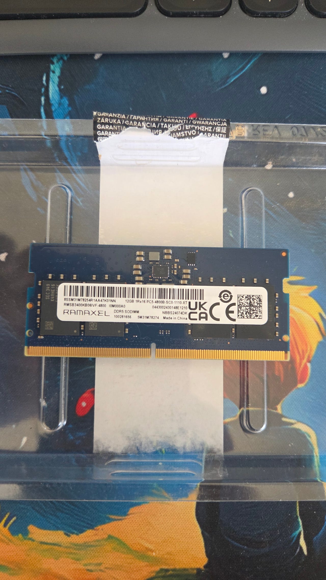 Ramaxel 12GB DDR5 RAM 4800MHz SODIMM (PC5-4800B) – Like New | FINN