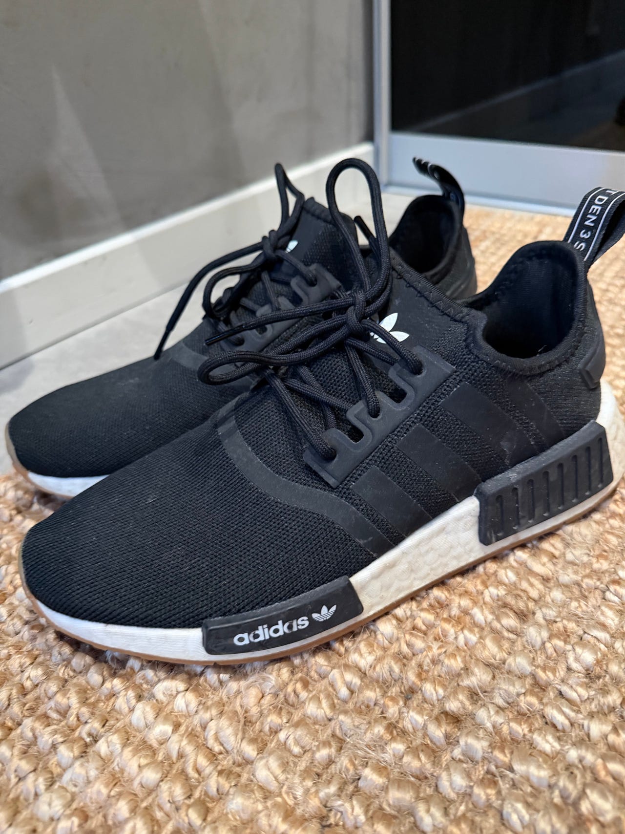 adidas gazelle silver green womens Adidas NMD R1 Black Monochrome main image 1