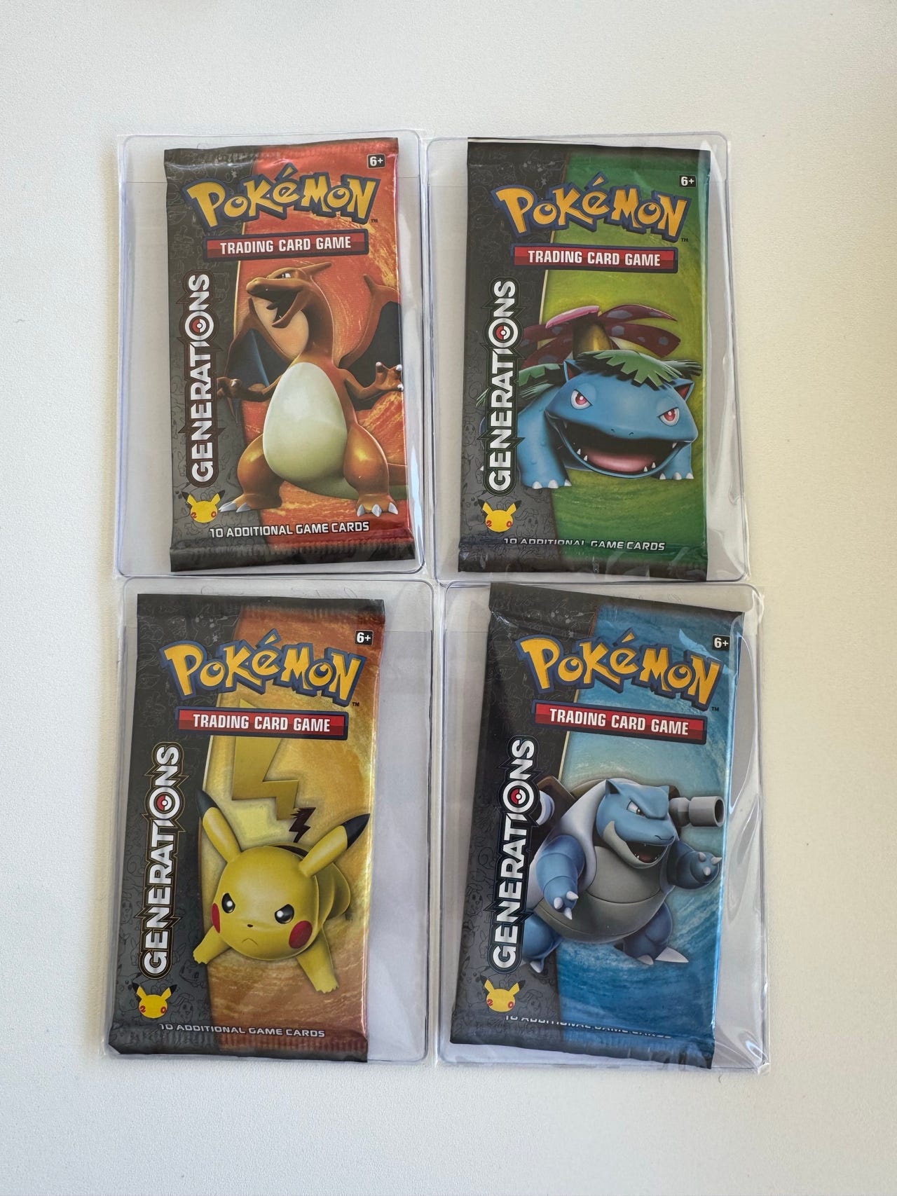 Pokmon Generations booster pack art set | FINN-torget