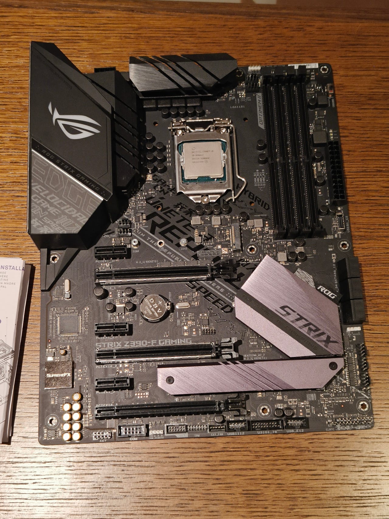 ASUS ROG Strix Z390-F + Intel Core i9-9900KF | FINN-torget
