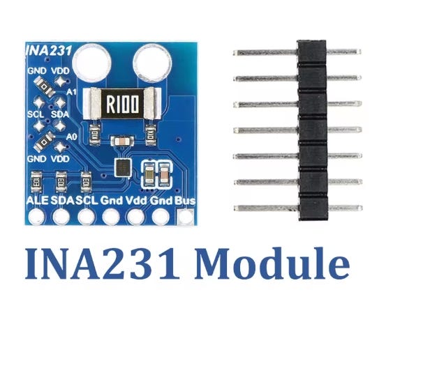 INA231 current-shunt and power monitor | FINN-torget