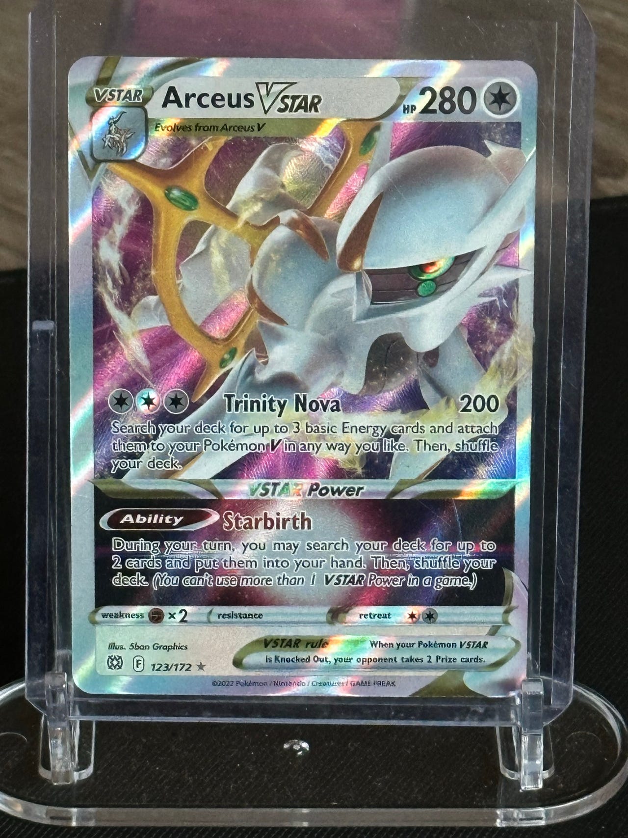 Arceus VSTAR 123/172  Brilliant Stars | FINN-torget