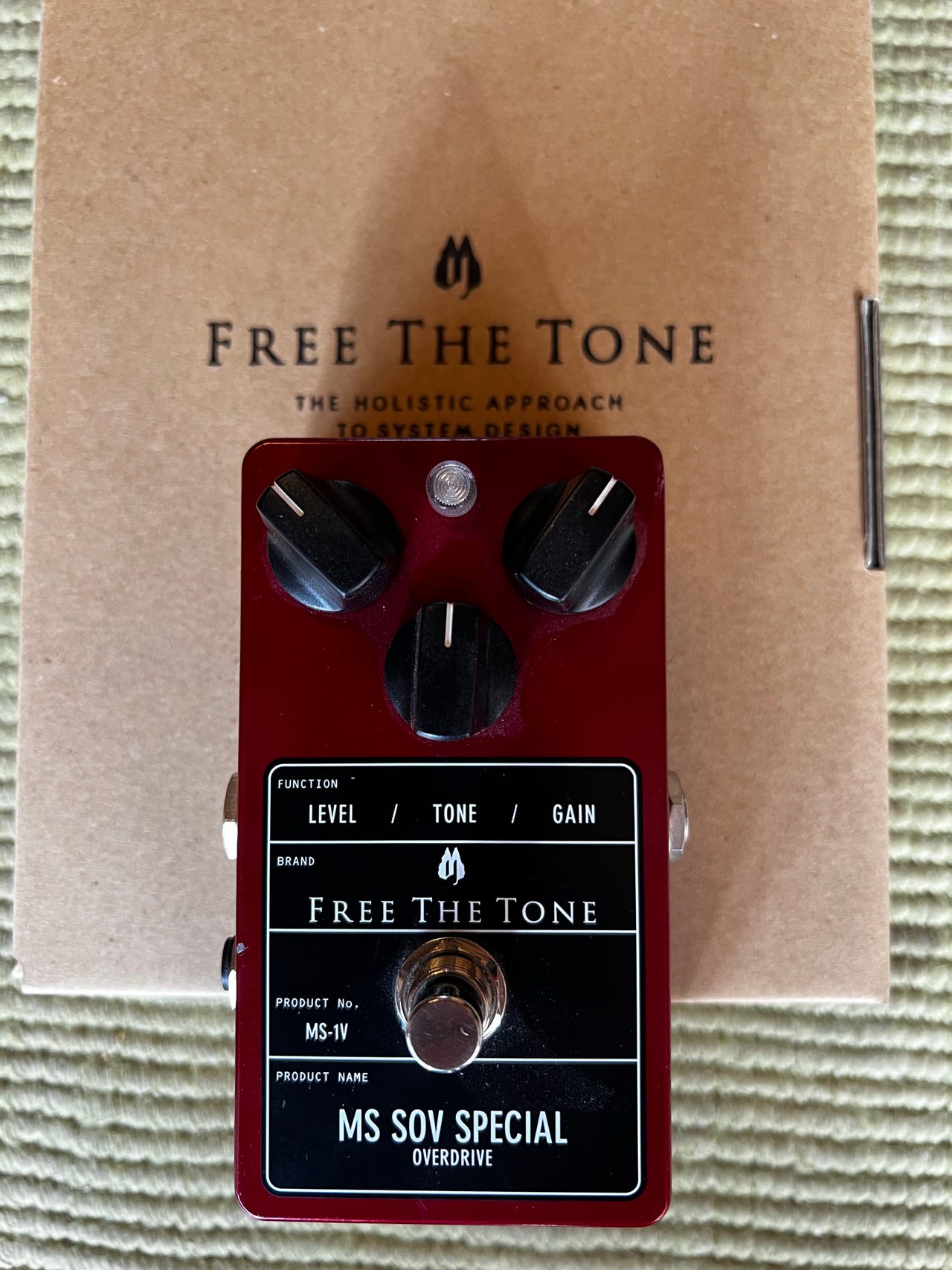 Free The Tone MS-1V MS SOV Special Overdrive, Hand Signed | FINN