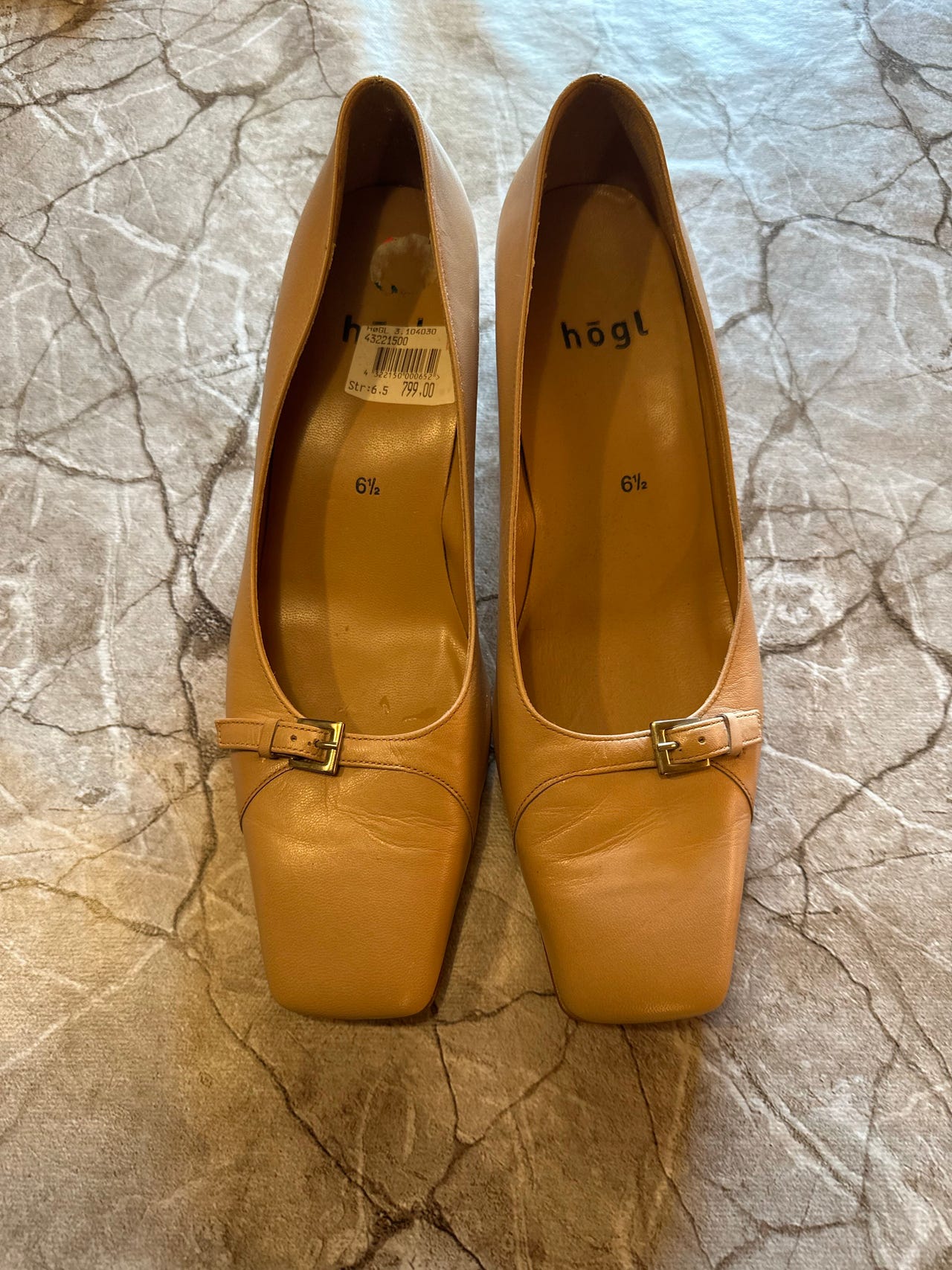 HÖGL Helen Pumps voor dames, Sahara, 41 EU