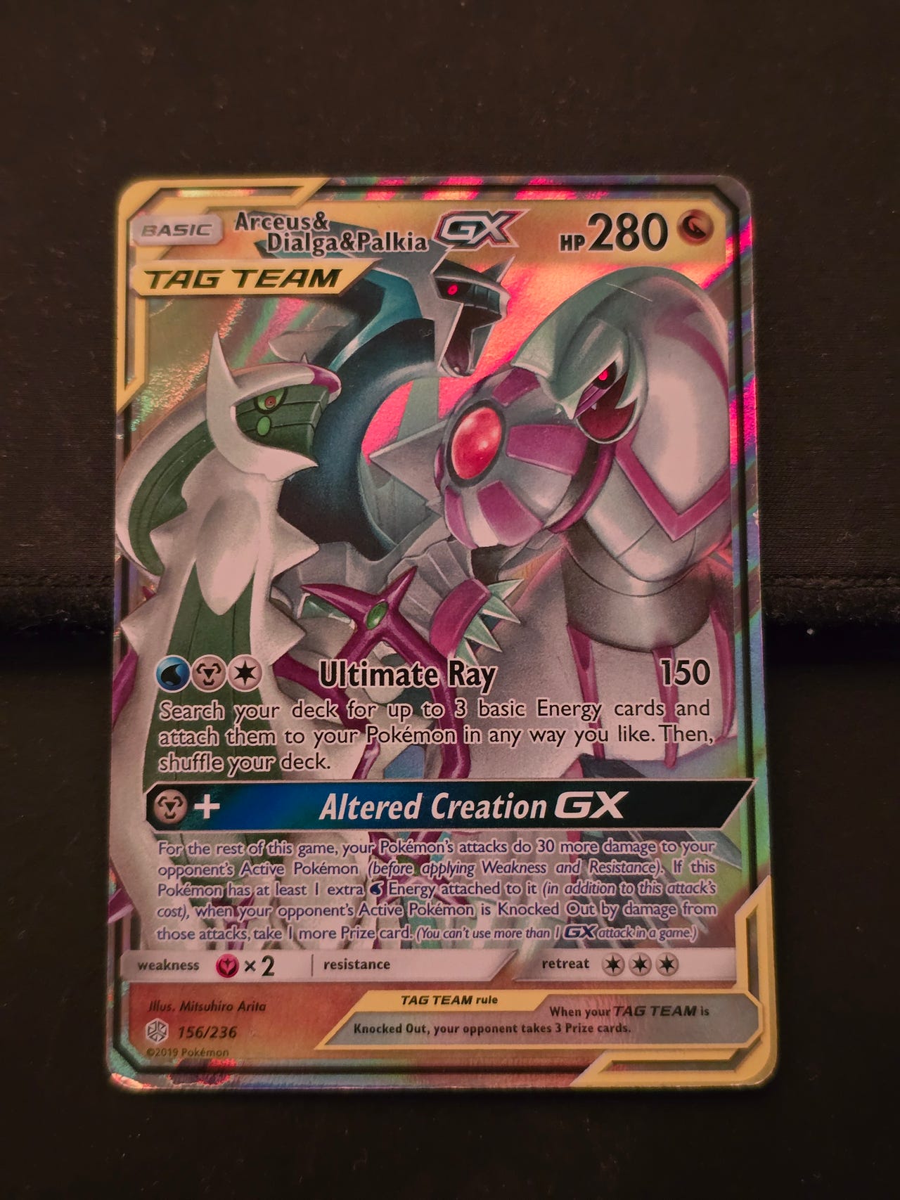 best website to buy japanese pokemon cards Arceus • Dialga • Palkia GX Box – Sun & Moon Era (CSMA) main image 1