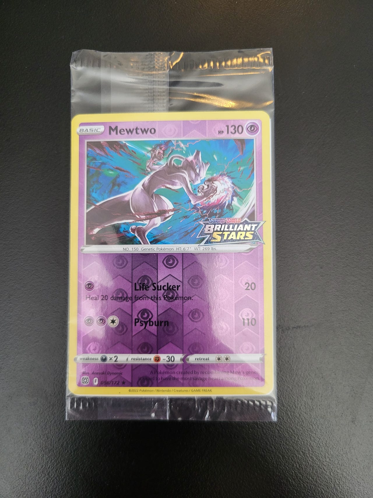 mewtwo pokemon card 056/172 Pokmon Karte Trick or Trade Colorless Artist Mewtwo 59 - SV07 Stellar