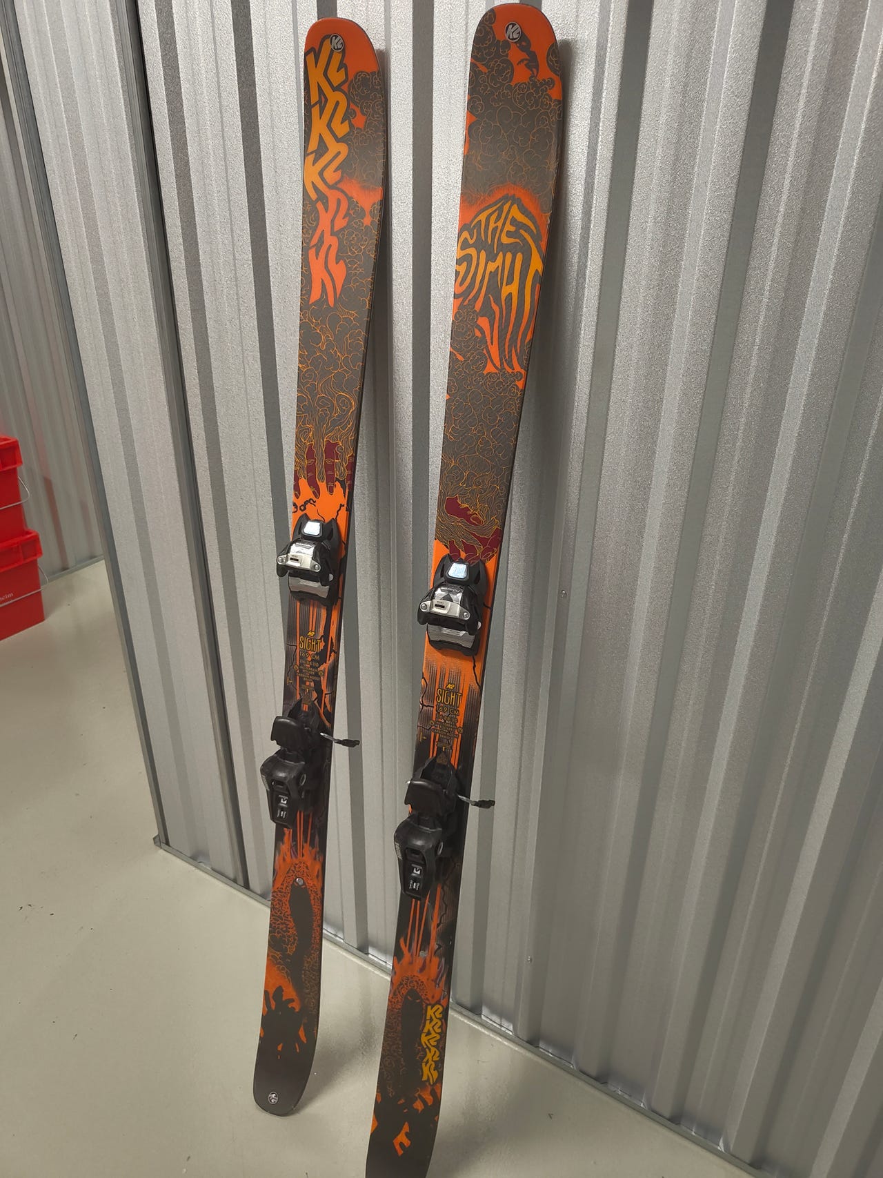 K2 Sight twintip ski 169 cm med Marker Squire binding | FINN-torget