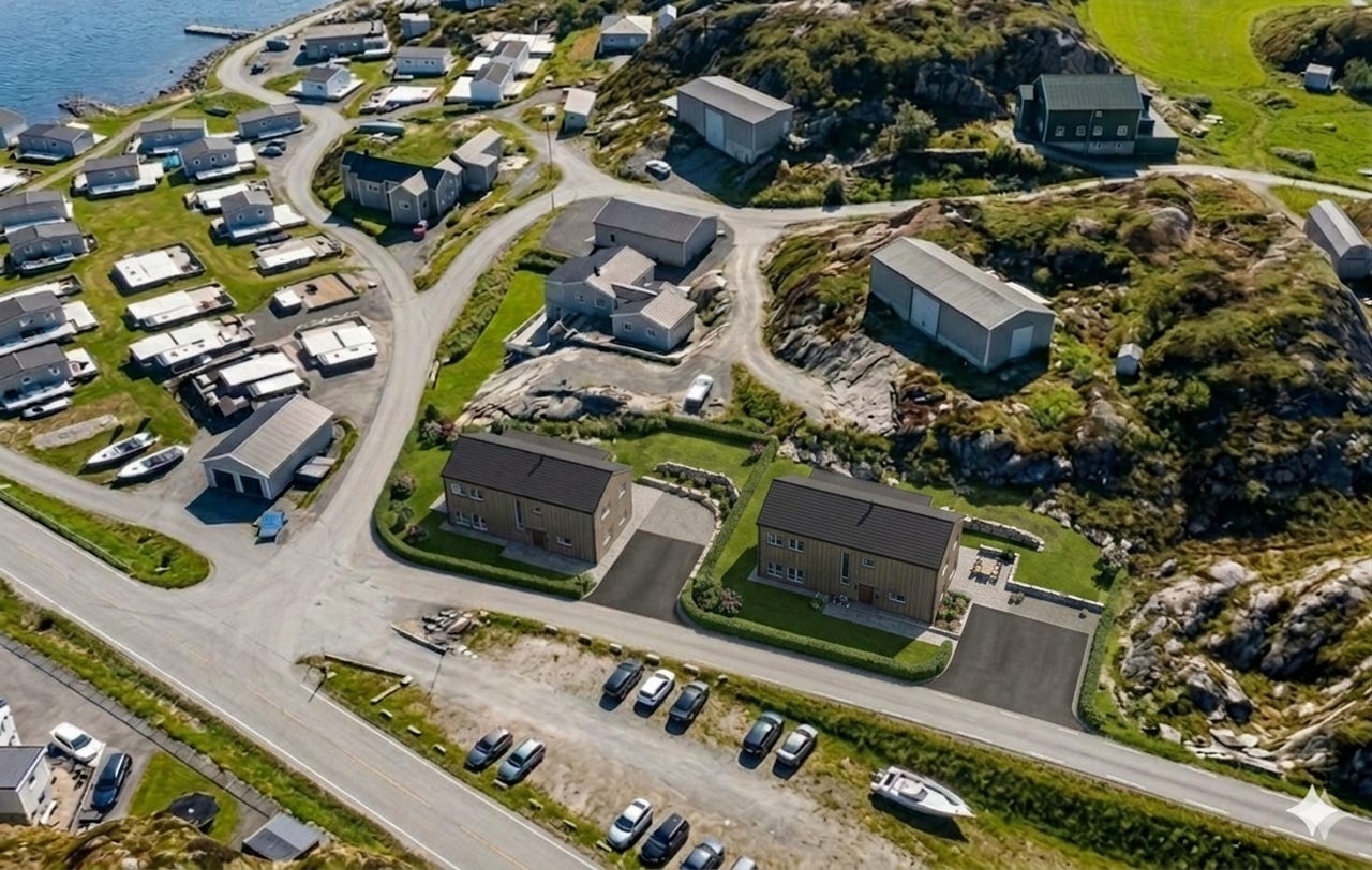 2 nye, flotte eneboliger for salg i Brevikstrand – Strandsletta