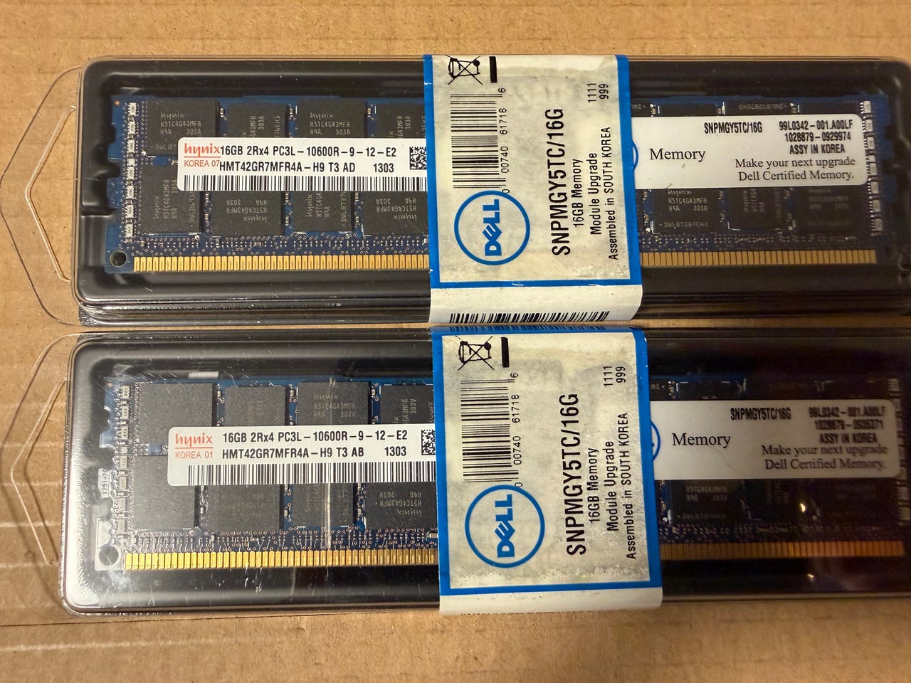SK Hynix 16GB DDR3 1333 MHz Server RAM | FINN-torget