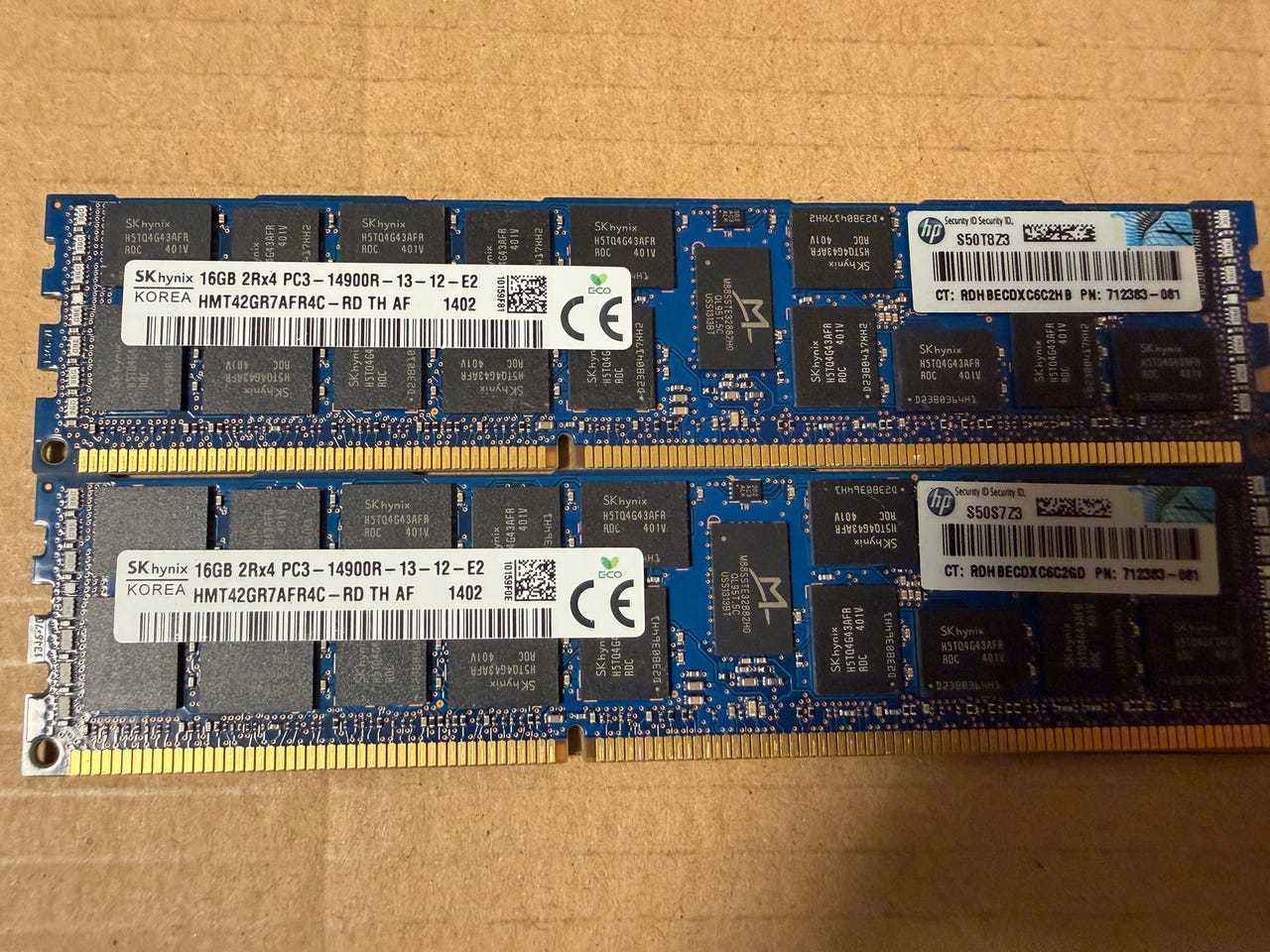 SK Hynix 16GB DDR3 1866 MHz Server RAM | FINN-torget