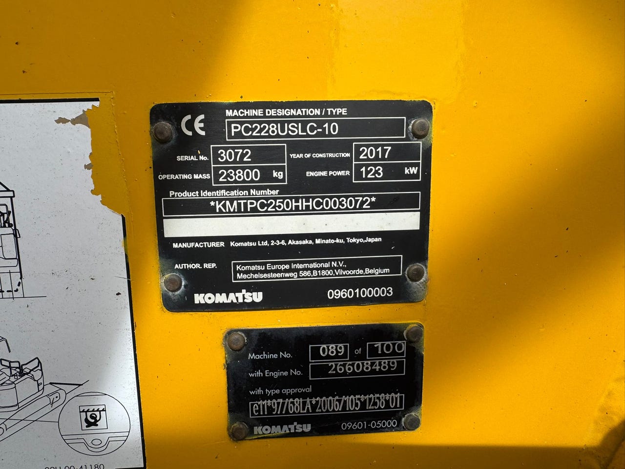 Komatsu PC228USLC-10 – bilde 14