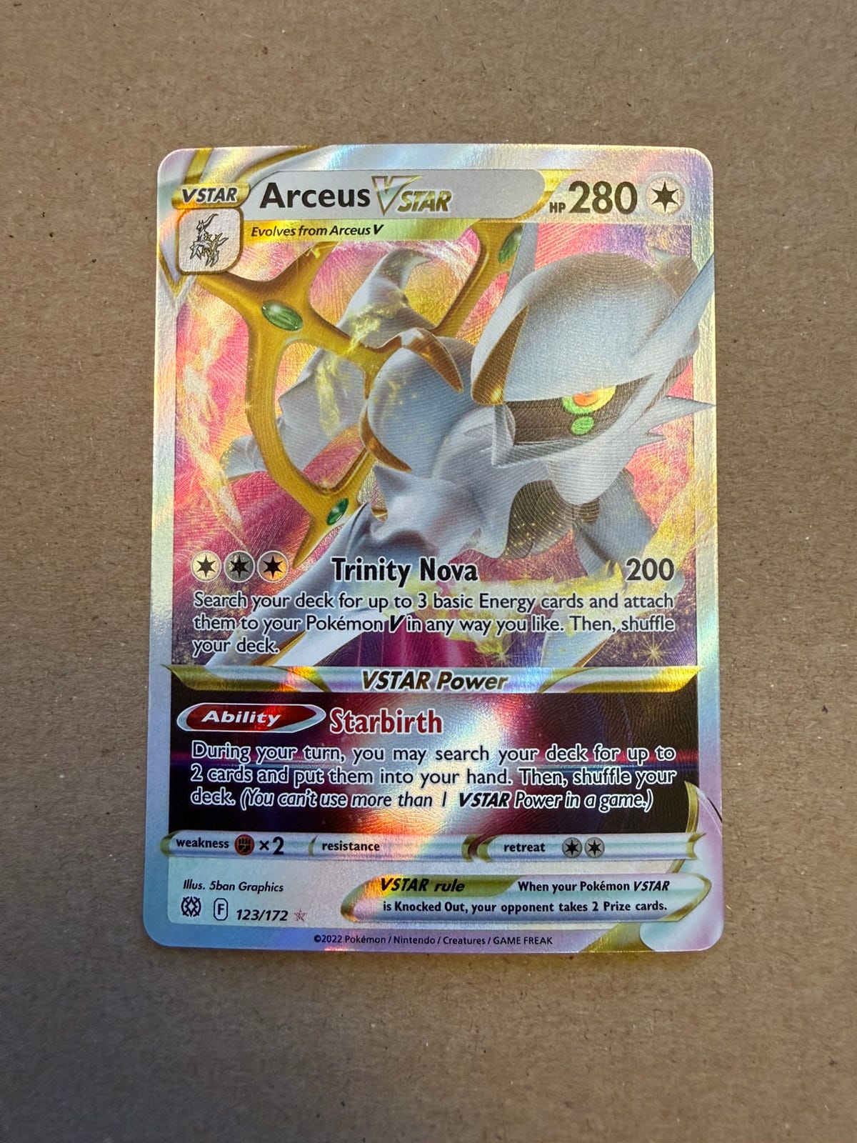 Arceus VStar 123/172 NM | FINN-torget